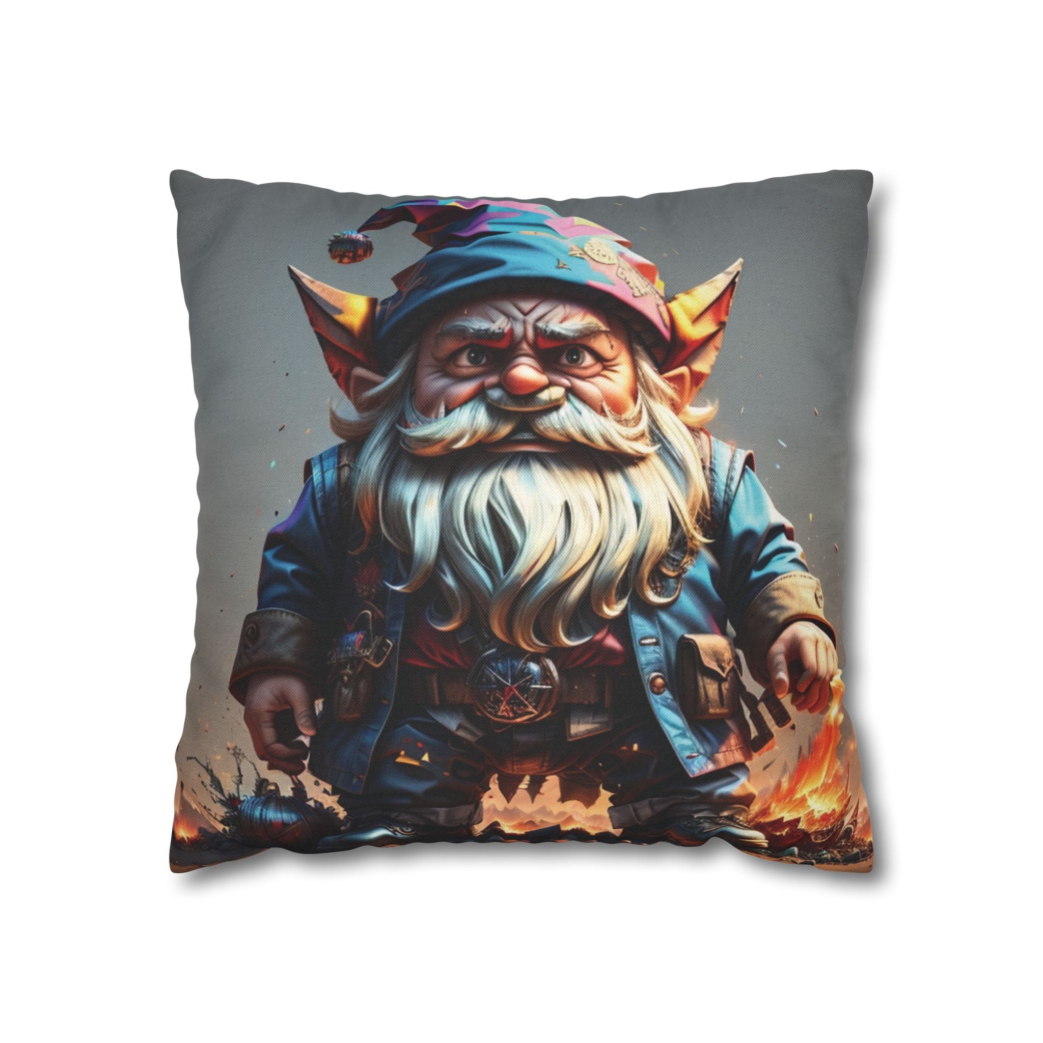 Gnome Holiday, Throw Pillow Case