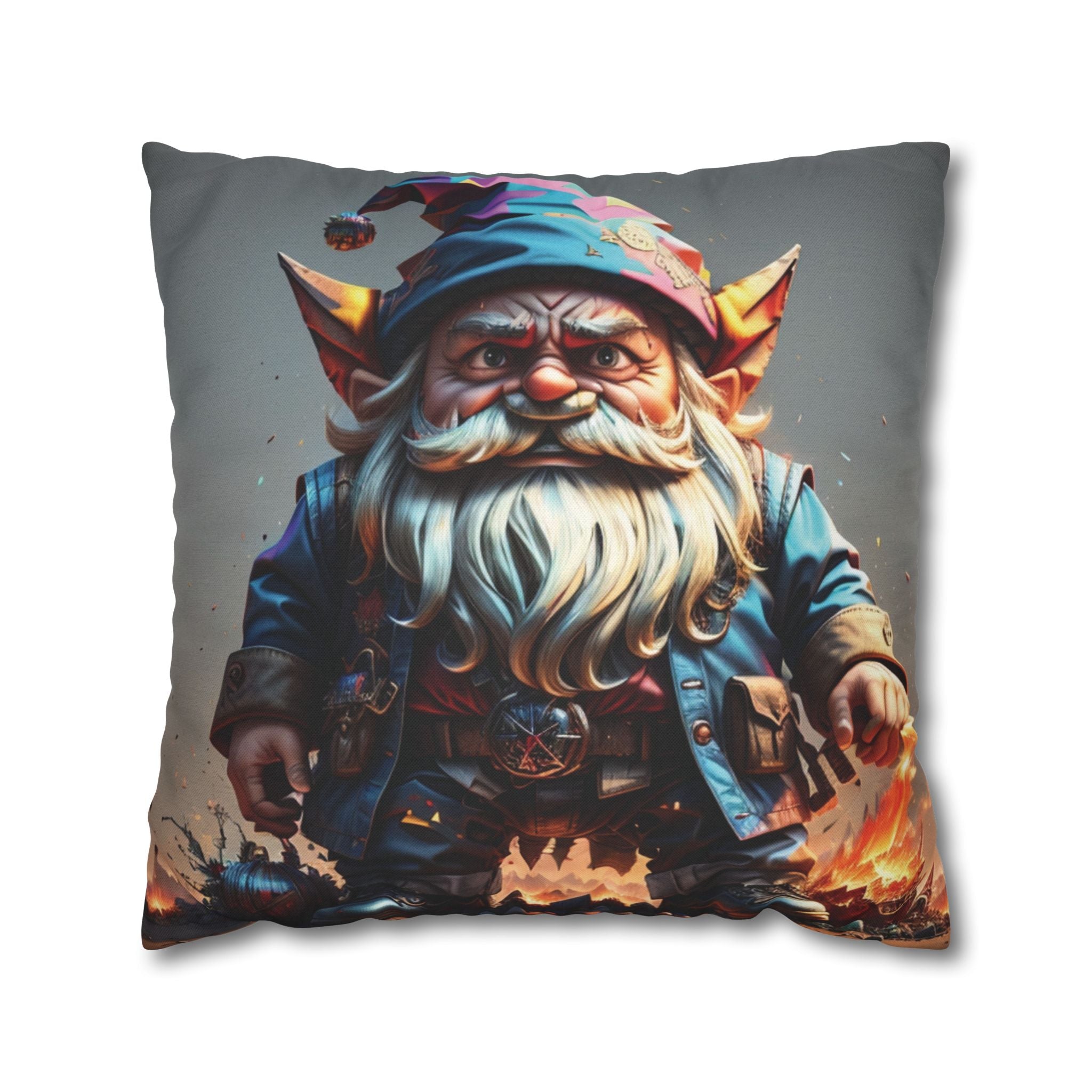 Gnome Holiday, Throw Pillow Case