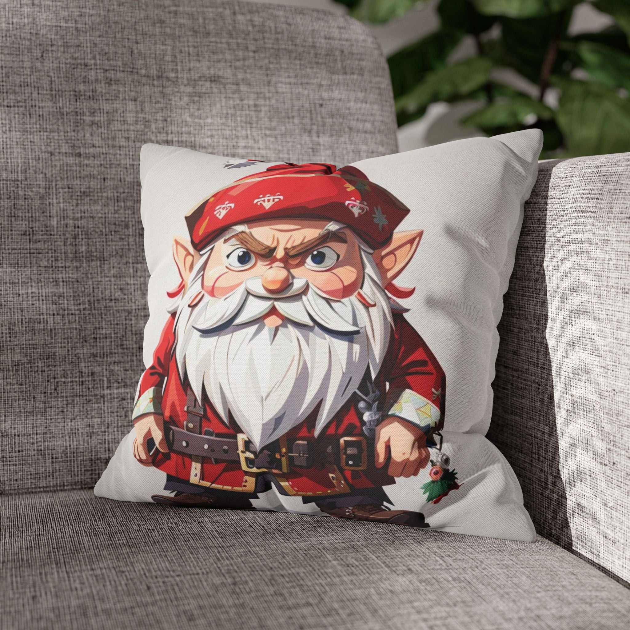 Gnome Holiday, Throw Pillow Case