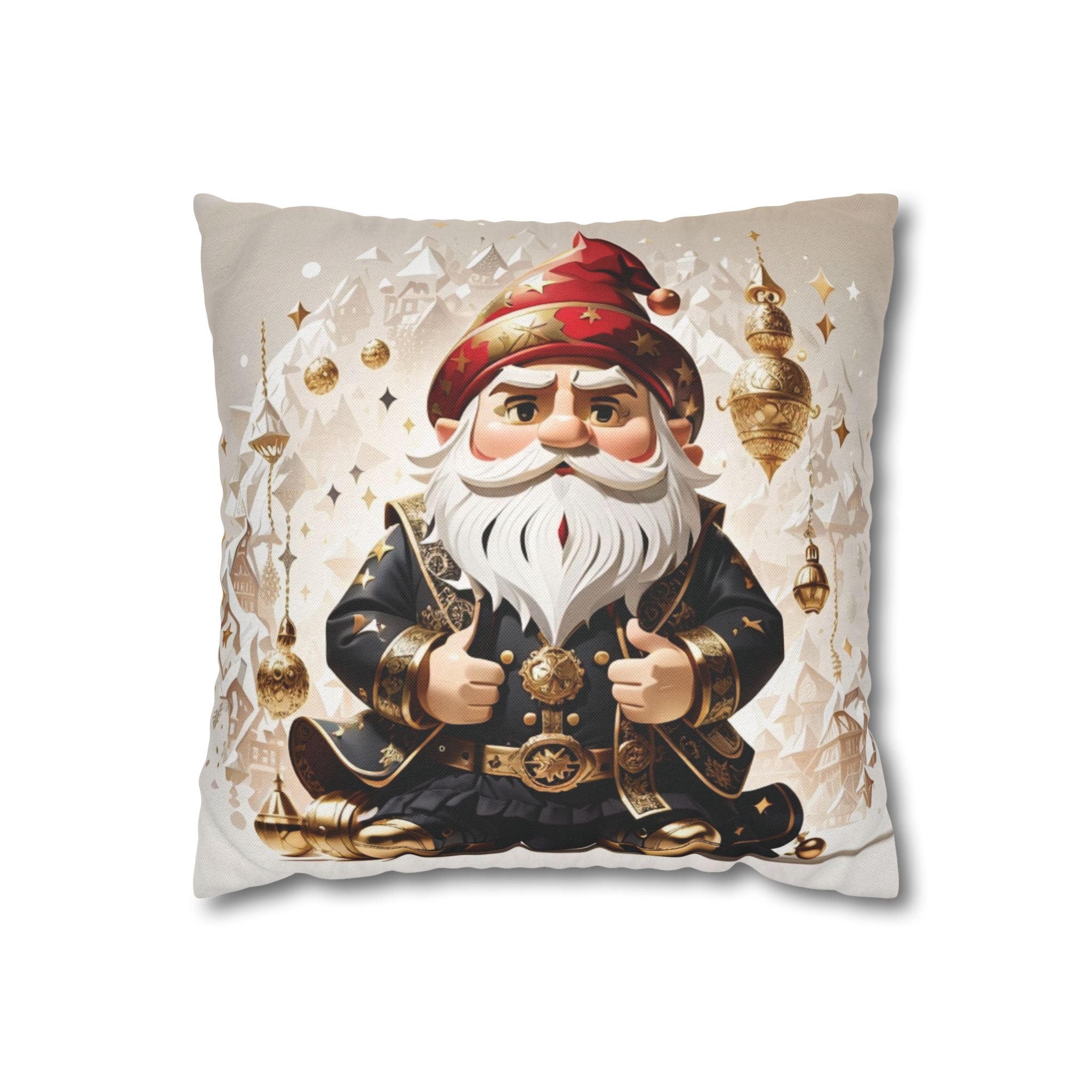 Gnome Holiday, Throw Pillow Case