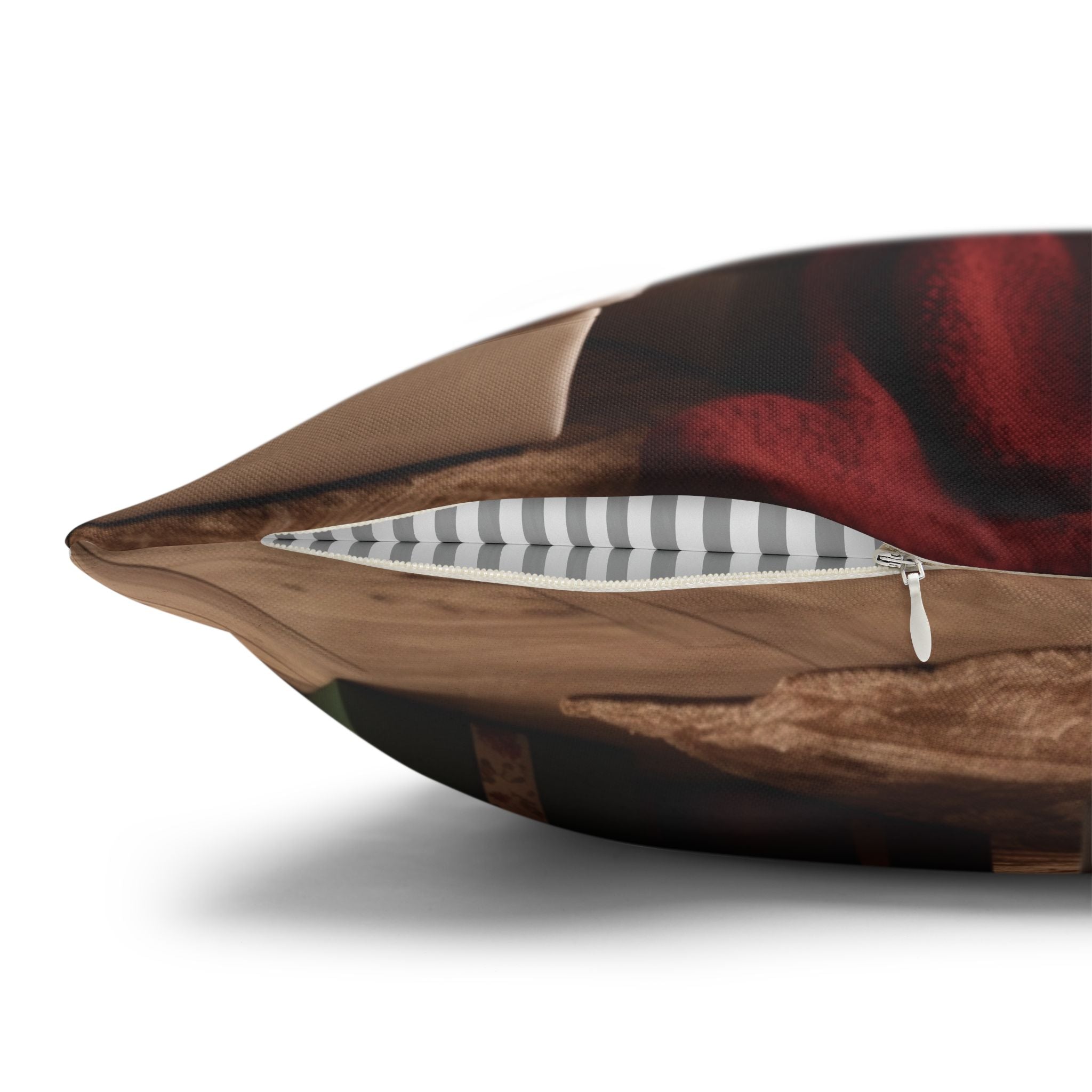 Cozy Holiday Home, Throw Pillow Case