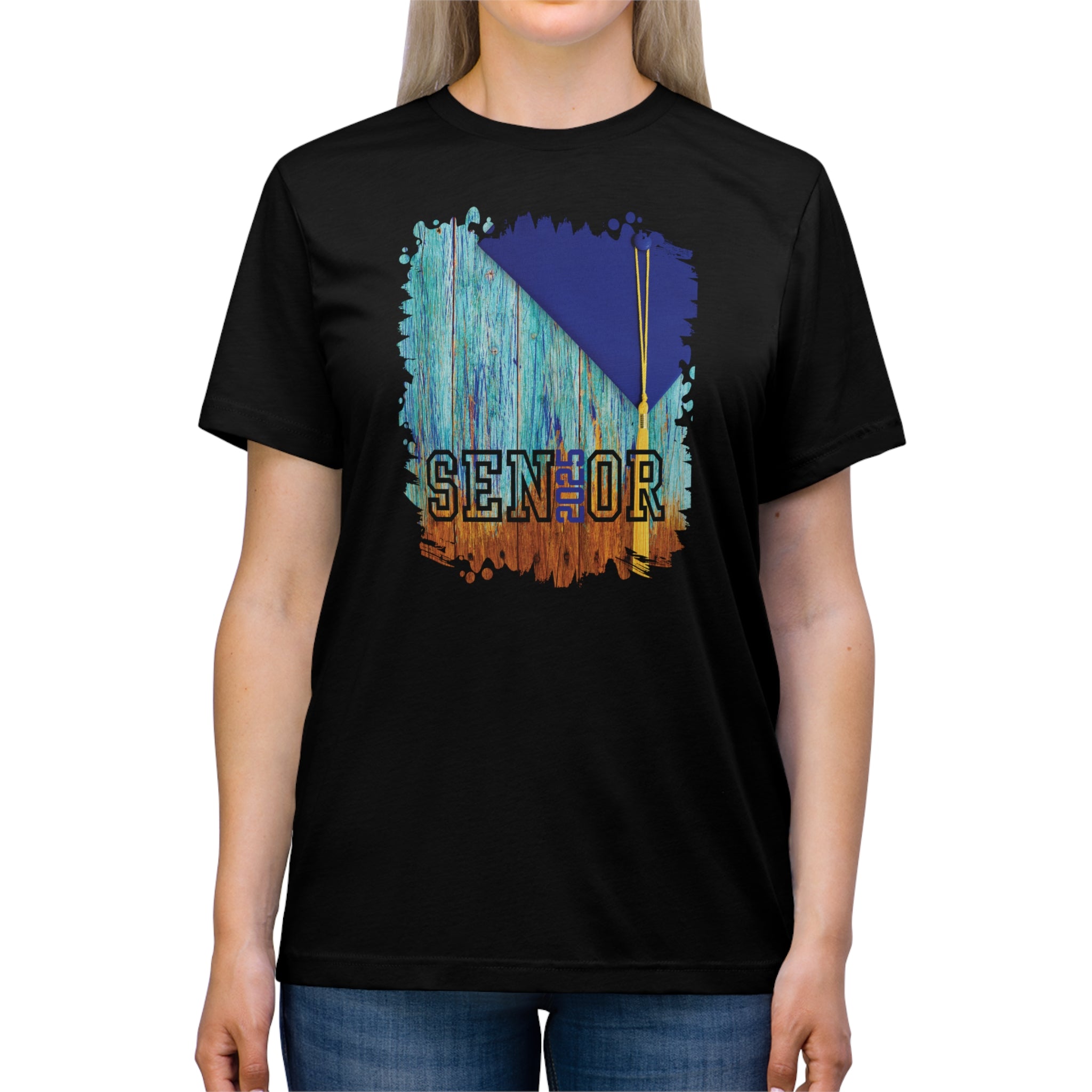 Senior 2025 Yearbook, 2025 Graduation, Unisex Triblend Tee