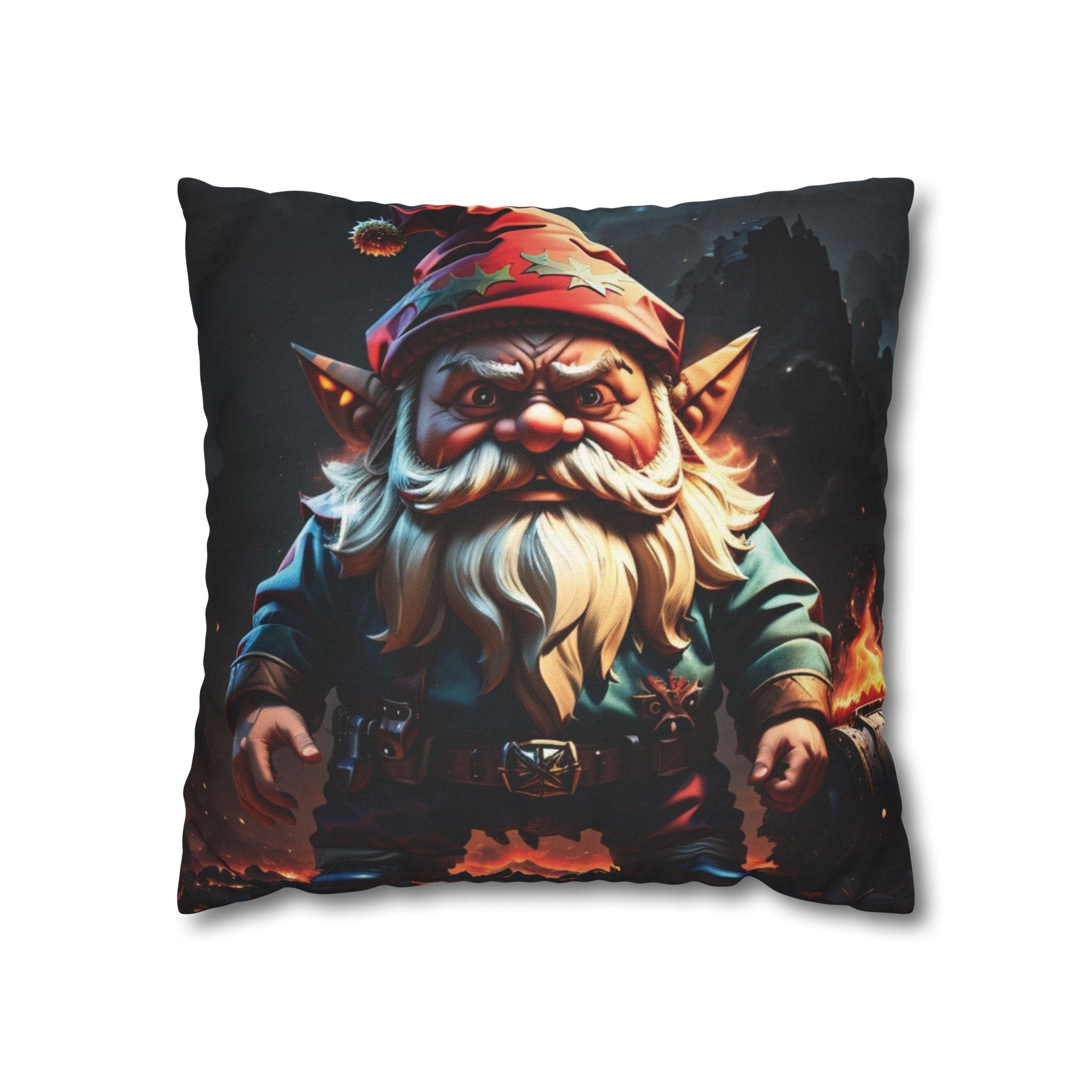Gnome Holiday, Throw Pillow Case