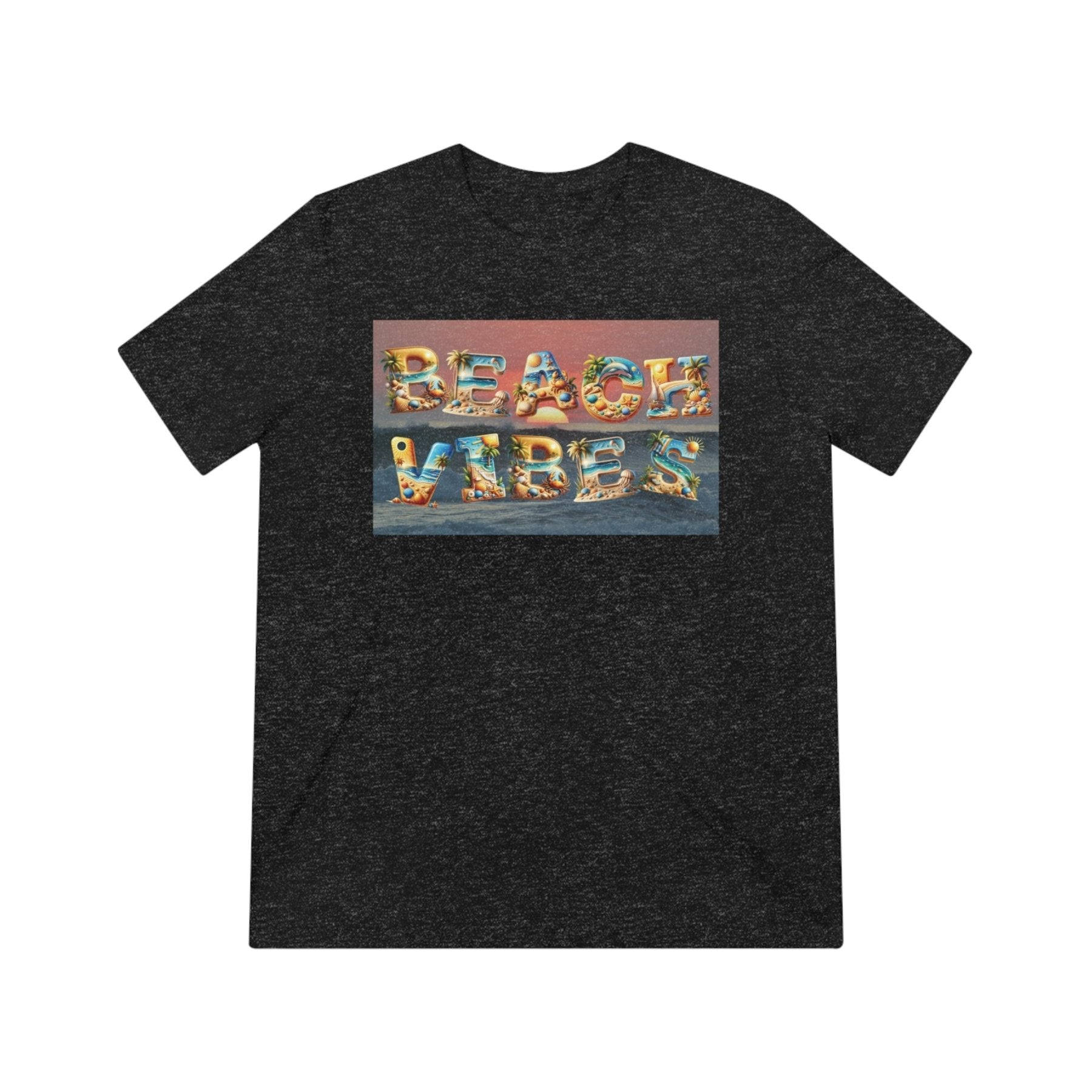 Beach Vibes, Unisex Triblend T - Shirt - Janlyn's Crafts