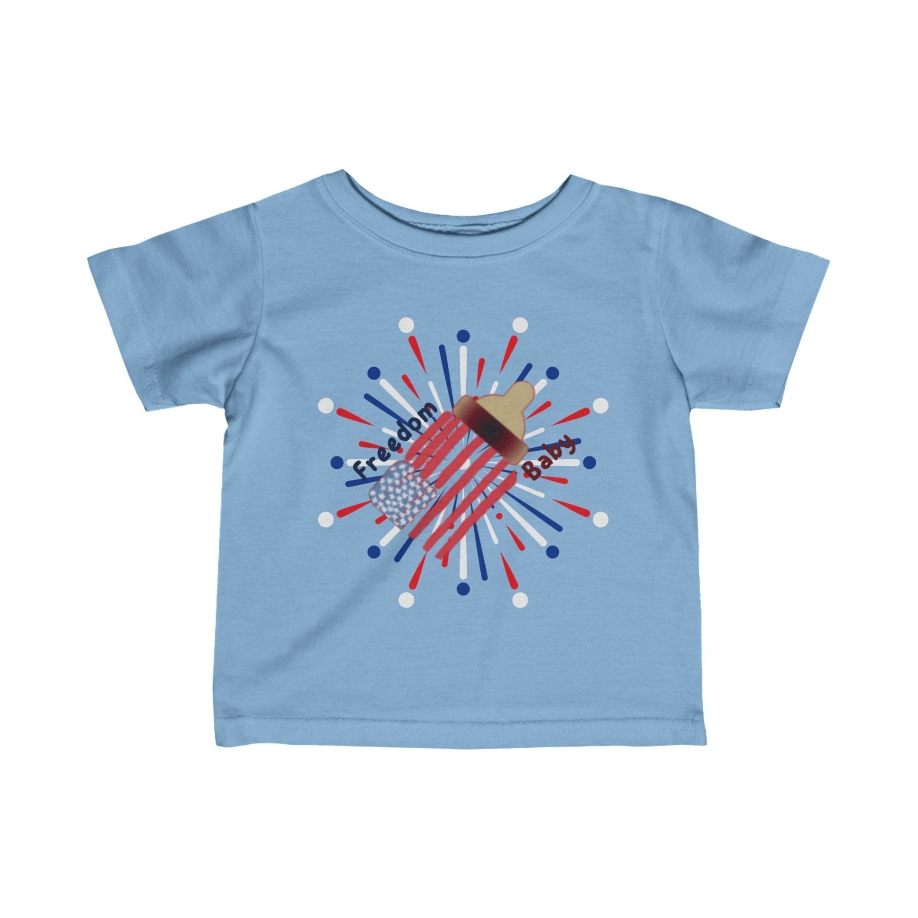 Freedom Baby, Infant Fine Jersey Tee, 6M-24M - Janlyn's Crafts