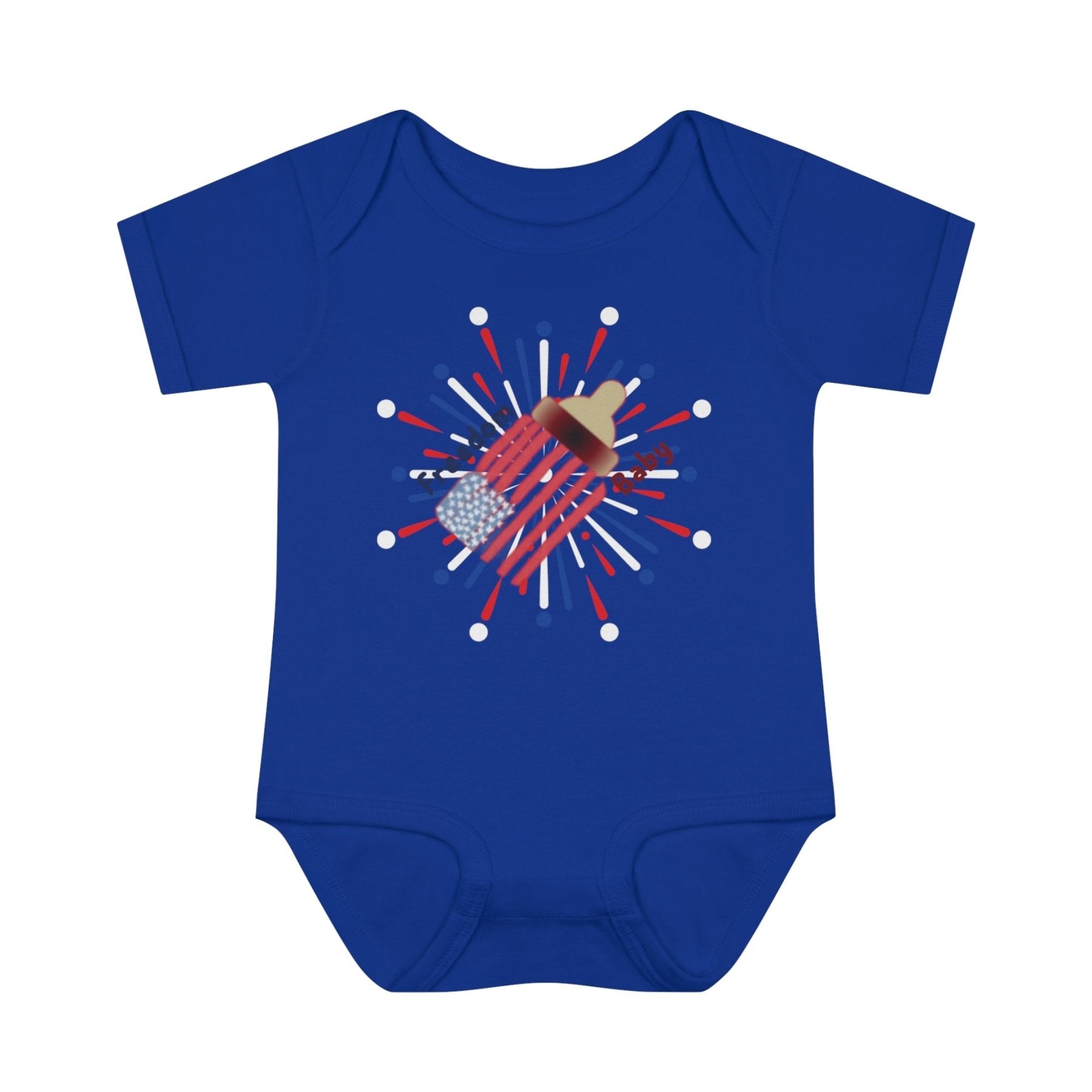Freedom Baby, Onesie, Bodysuit, 0M-24M - Janlyn's Crafts