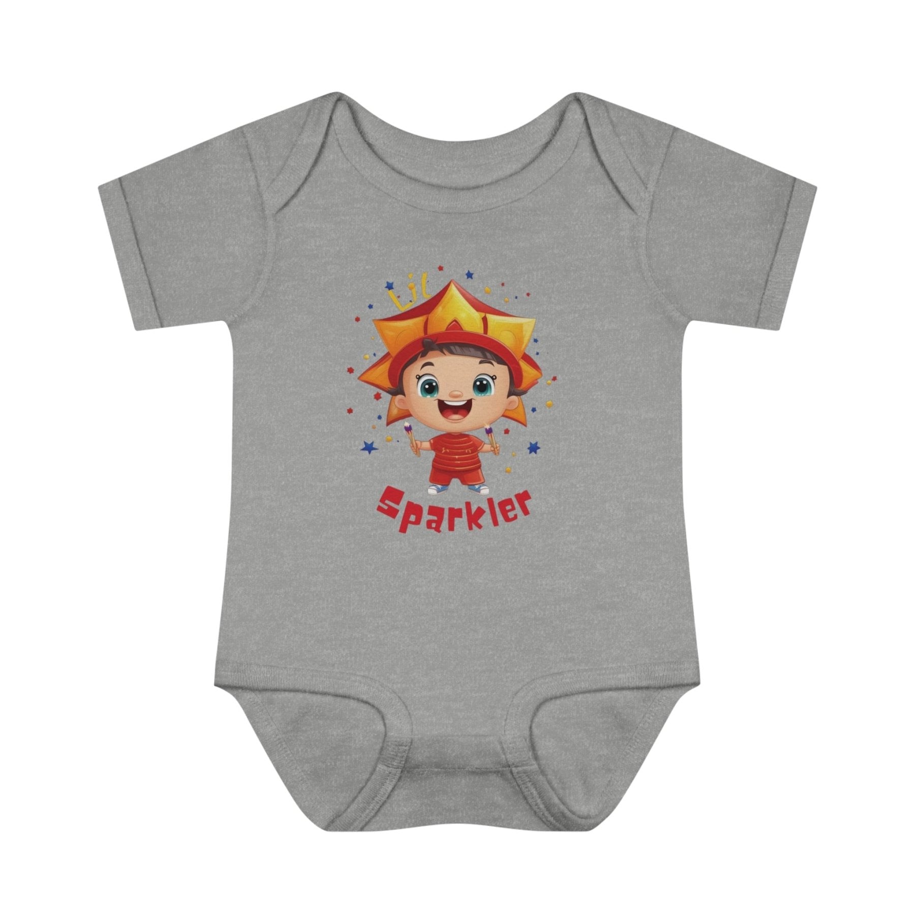 Lil Sparkler, Onesie, Bodysuit, 0M-24M - Janlyn's Crafts