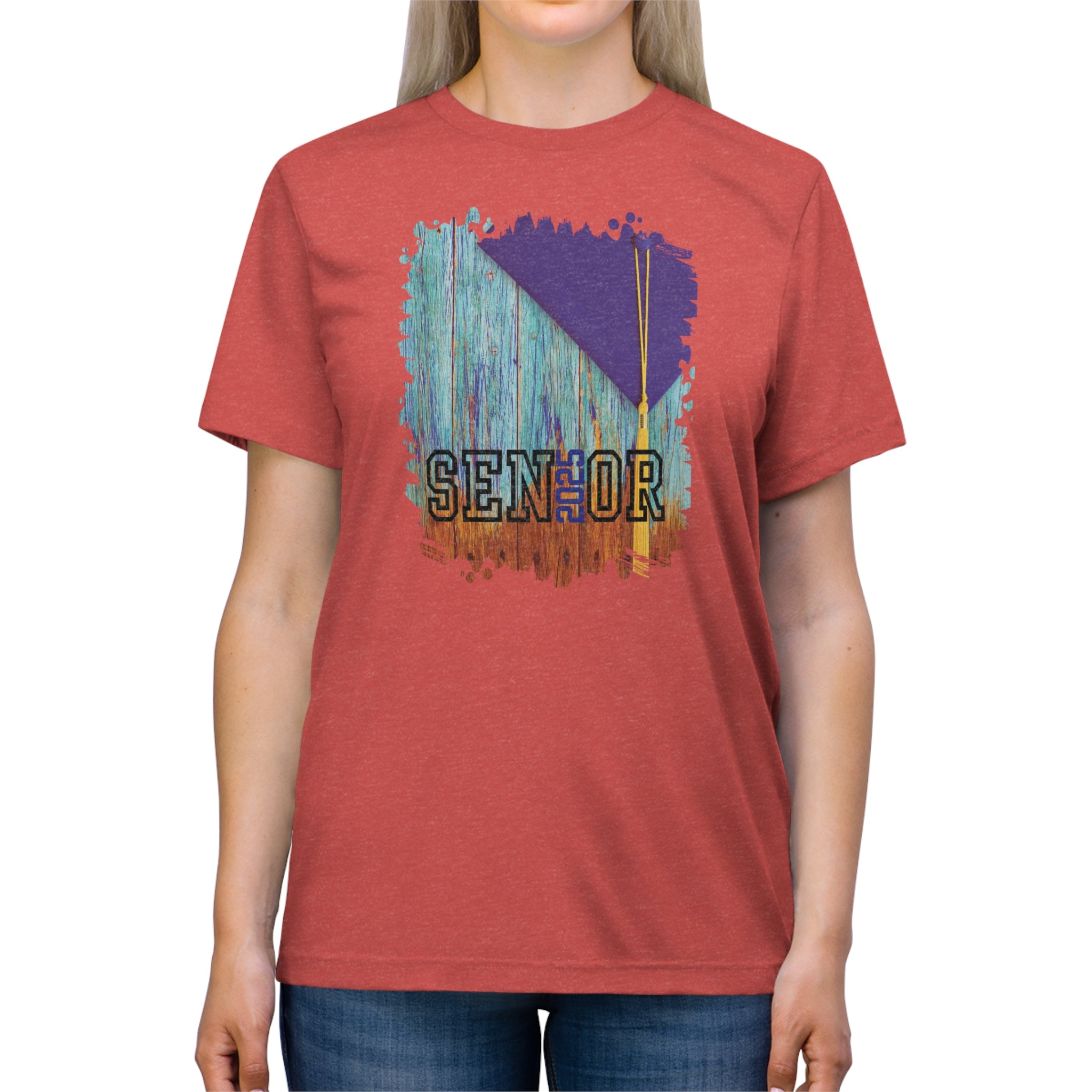 Senior 2025 Yearbook, 2025 Graduation, Unisex Triblend Tee