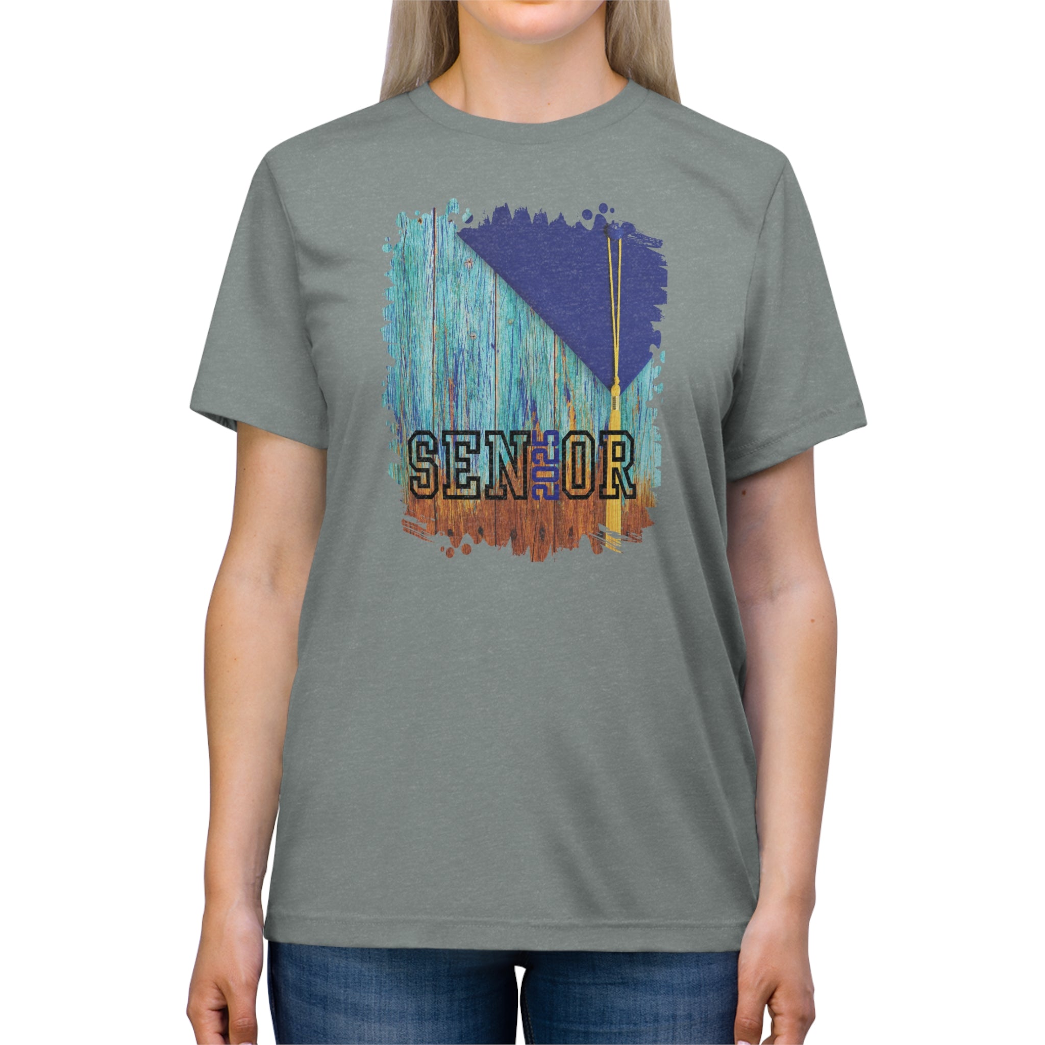 Senior 2025 Yearbook, 2025 Graduation, Unisex Triblend Tee