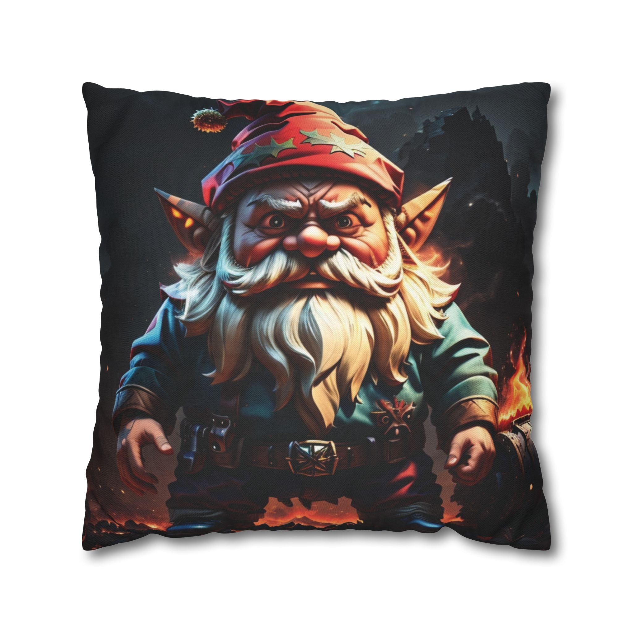 Gnome Holiday, Throw Pillow Case