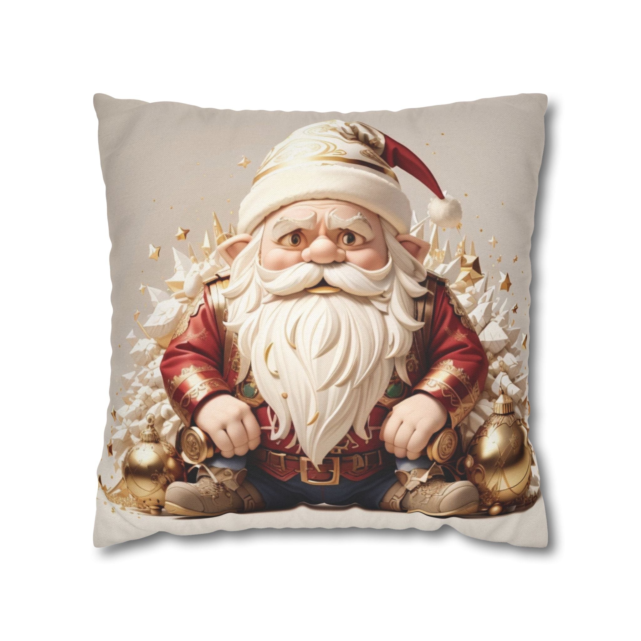 Gnome Holiday, Throw Pillow Case