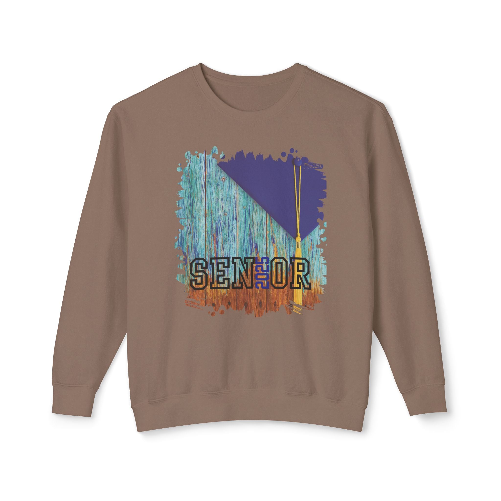 Senior 2025 Yearbook, 2025 Graduation, Unisex Lightweight Crewneck Sweatshirt