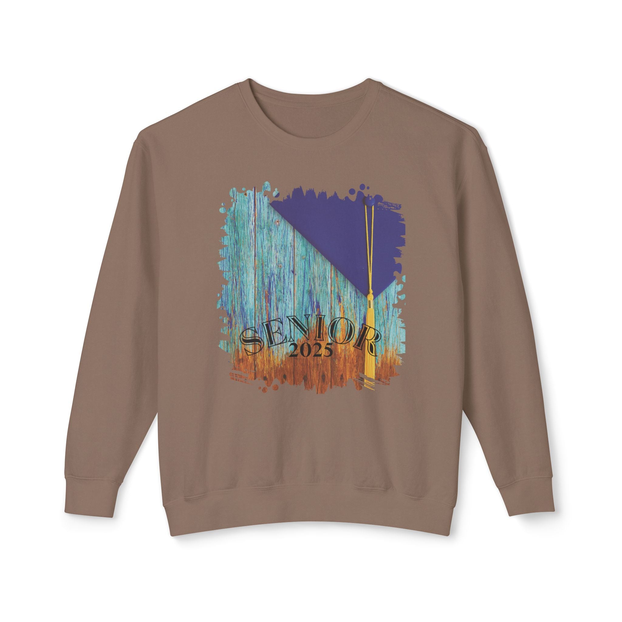 Senior 2025, 2025 Graduation, Unisex Lightweight Crewneck Sweatshirt