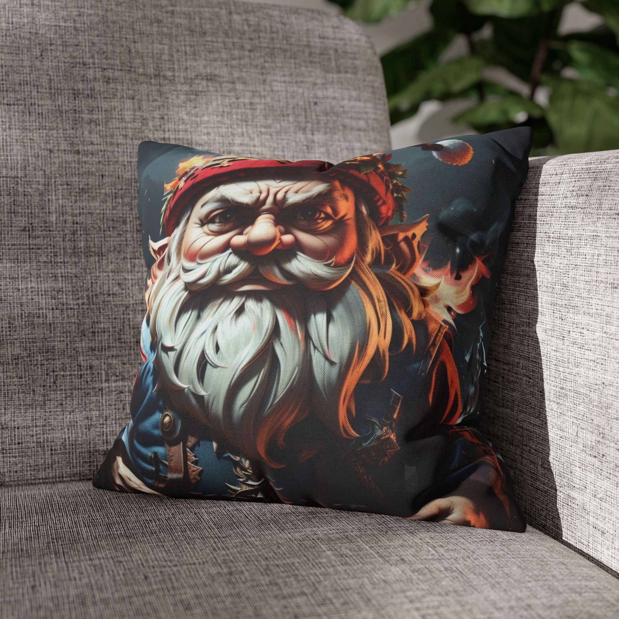 Gnome Holiday, Throw Pillow Case