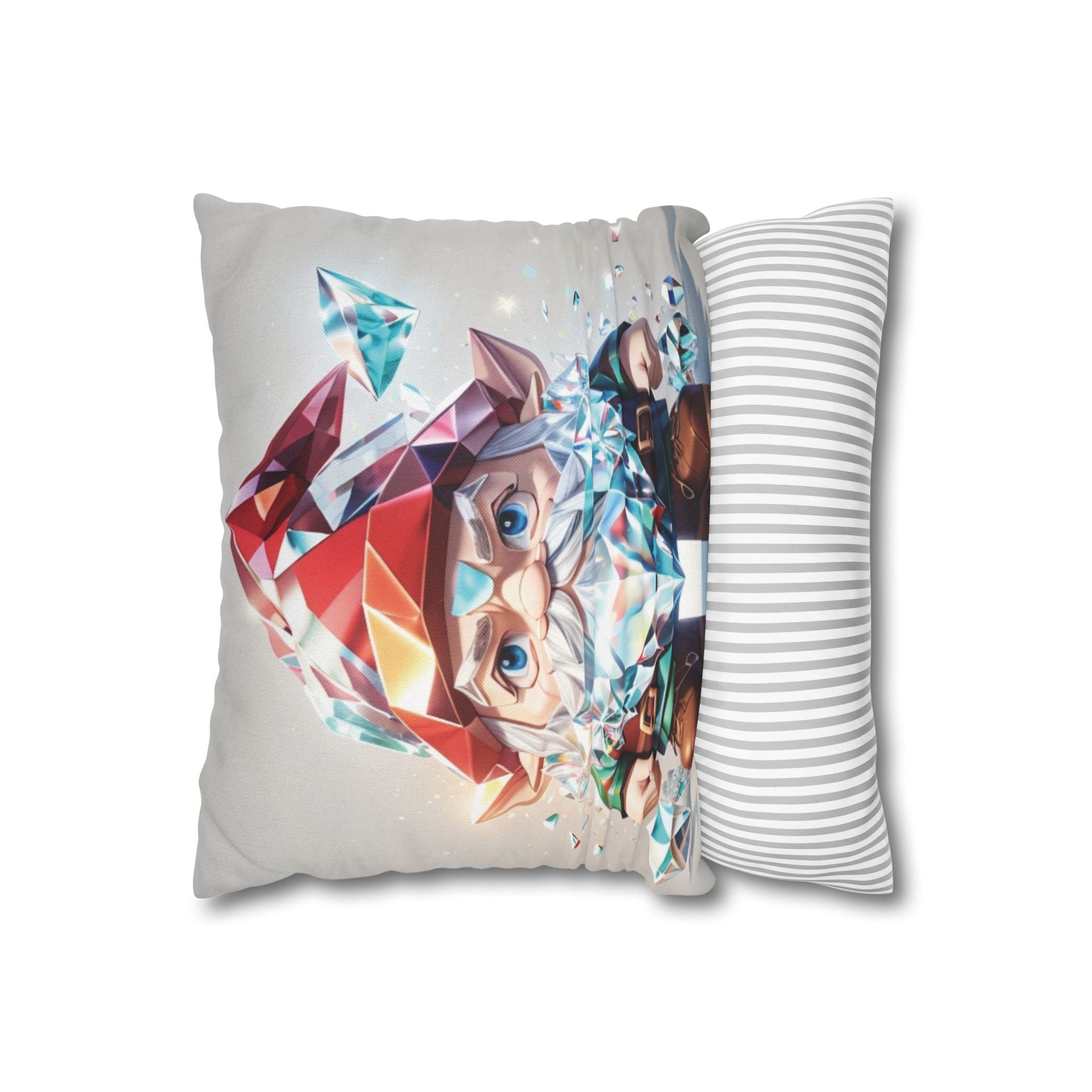 Gnome Holiday Ice, Throw Pillow Case