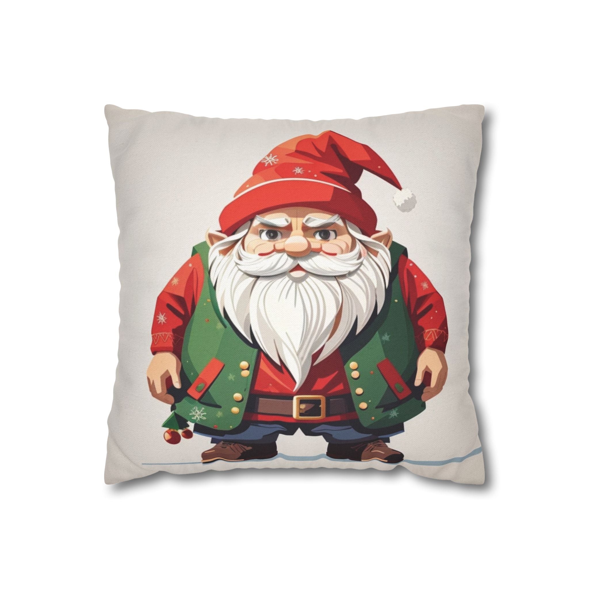 Gnome Holiday, Throw Pillow Case