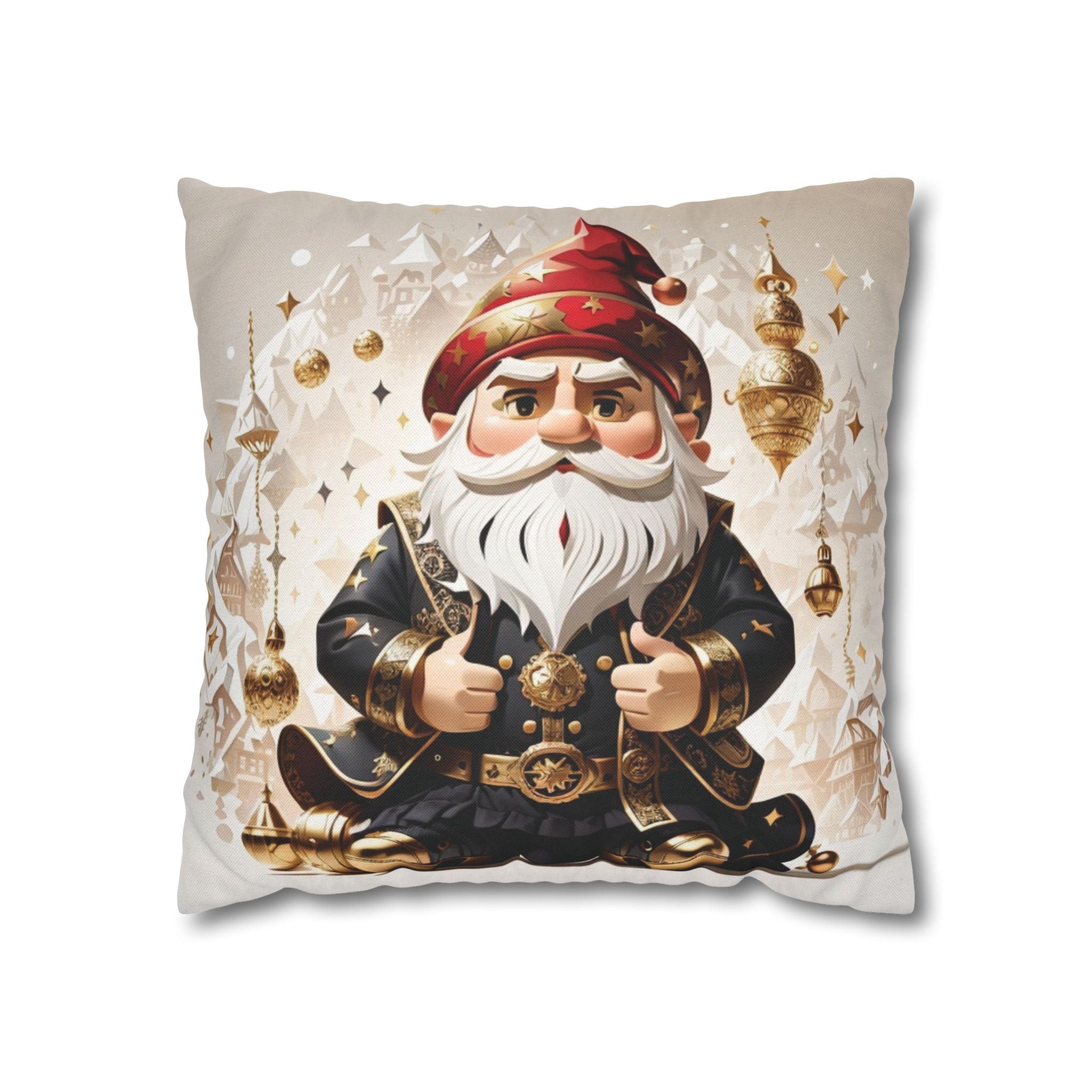 Gnome Holiday, Throw Pillow Case