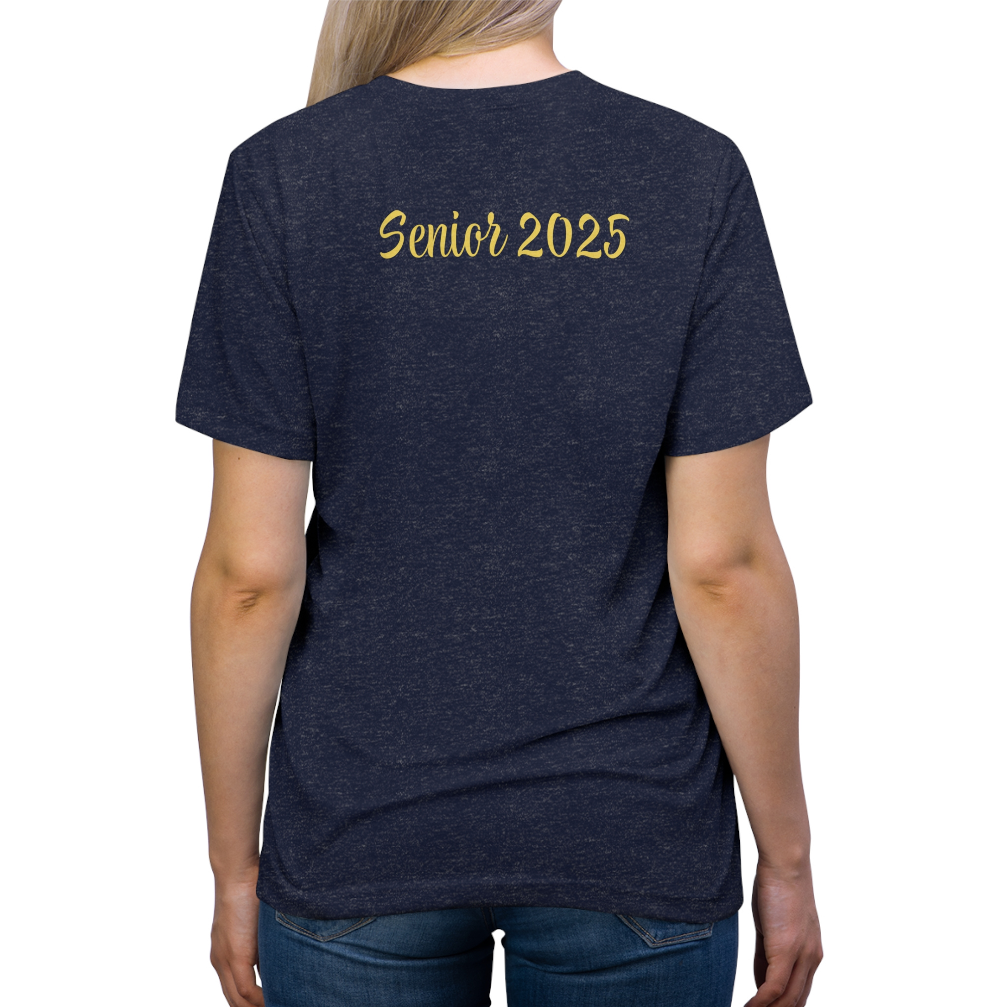 Diploma + 2025, 2025 Graduation, Unisex Triblend Tee