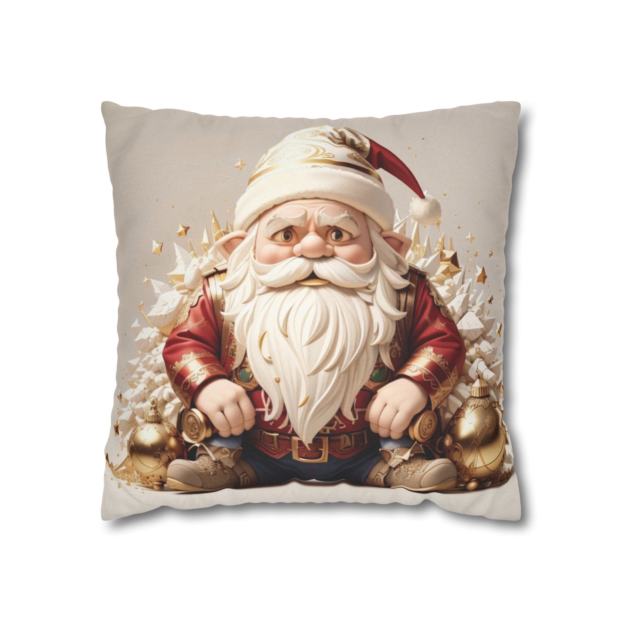 Gnome Holiday, Throw Pillow Case