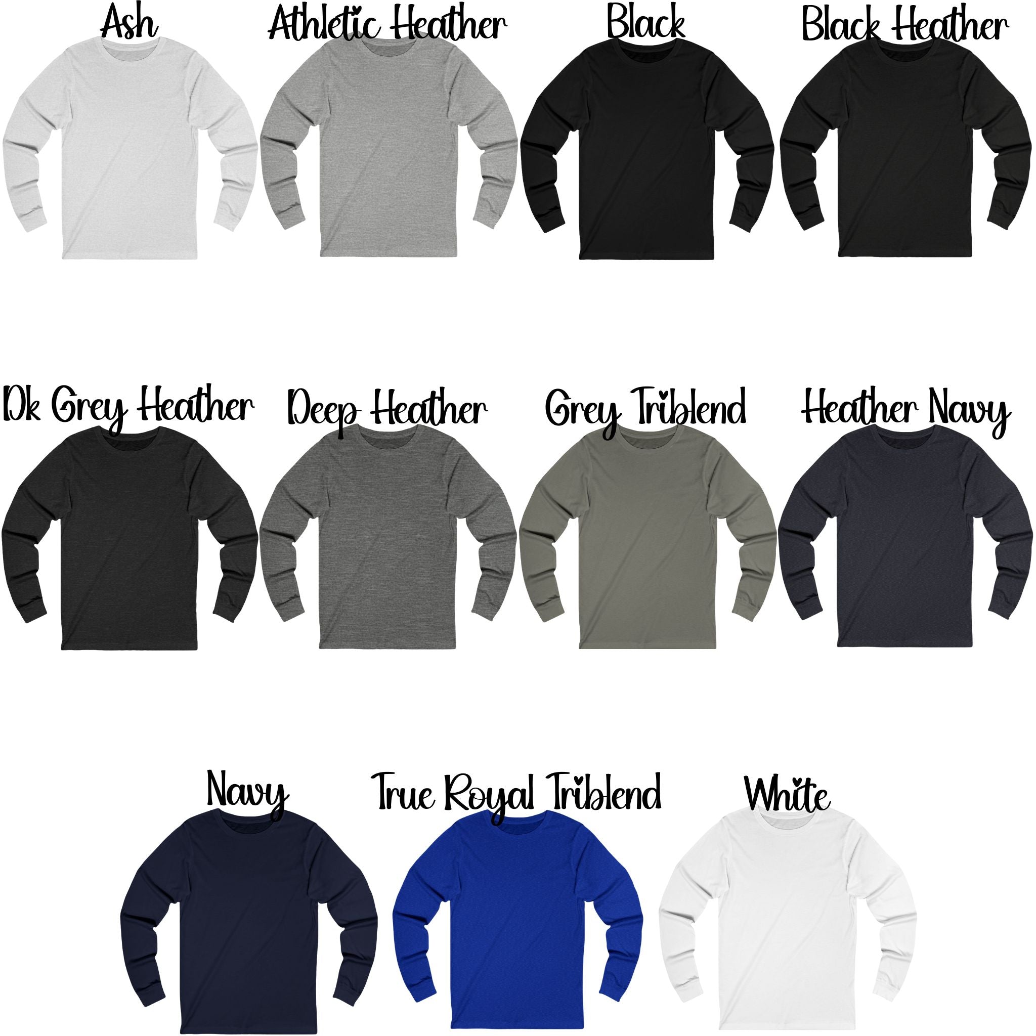 Spooky to Jolly - All-Season Celebration HalloThanksMas Tee (4), Unisex Jersey Long Sleeve Tee