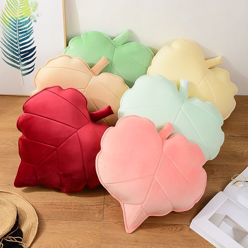 3D Heart Leaf Sofa Bed Throw Cushion Cute Kids Room Decoration Outdoor Reliner Chair Back Cushions Modern Home Decor - Janlyn's Crafts