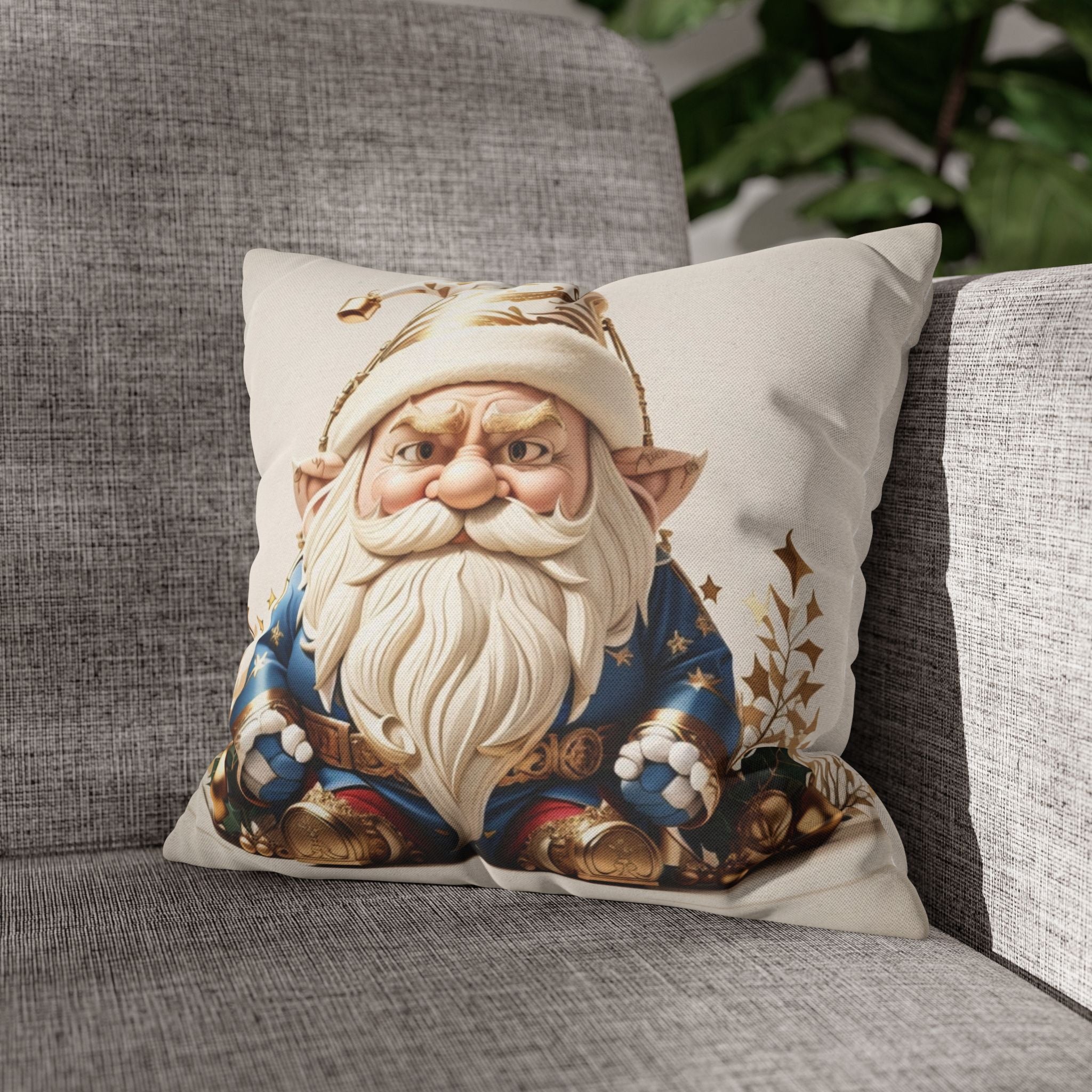 Gnome Holiday, Throw Pillow Case