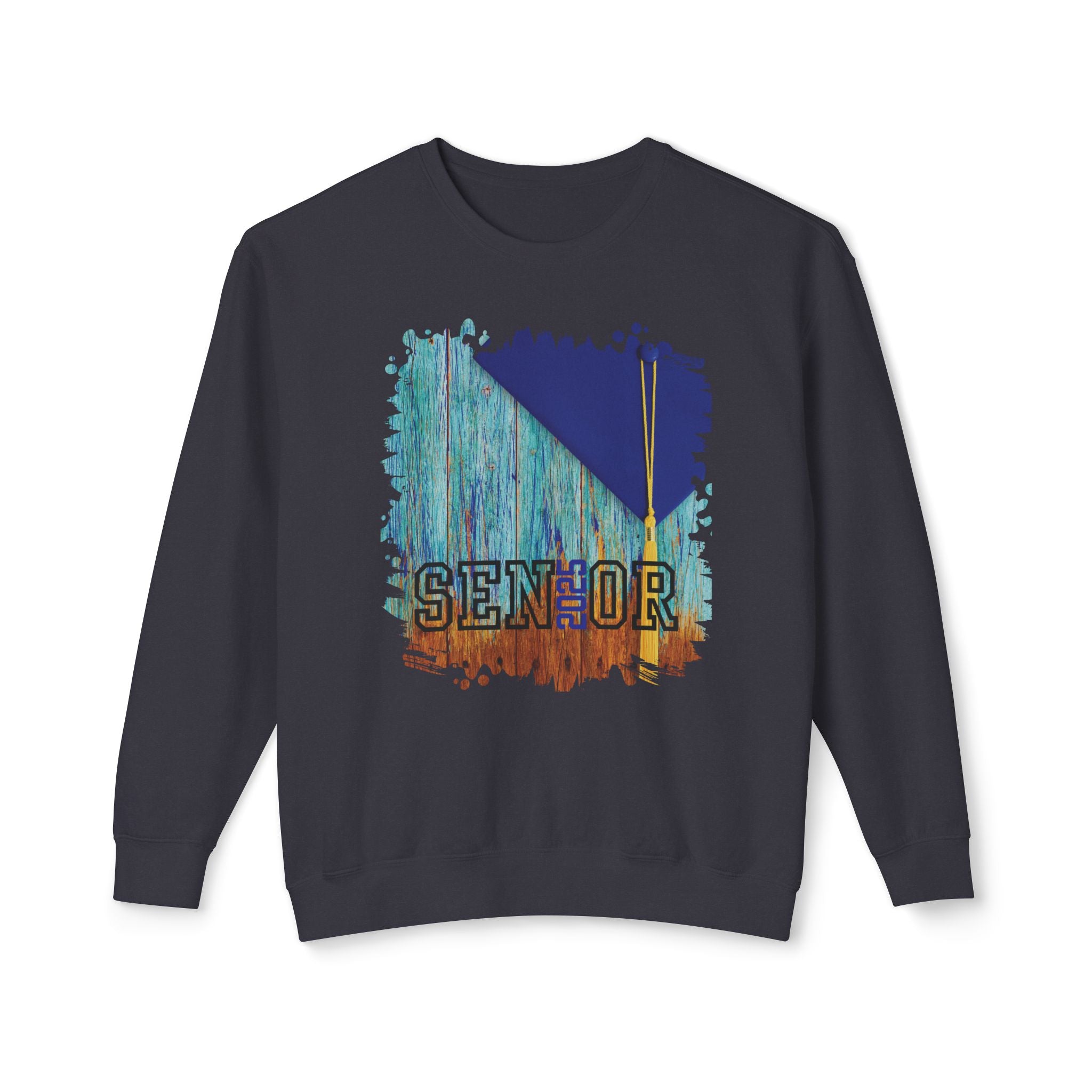 Senior 2025 Yearbook, 2025 Graduation, Unisex Lightweight Crewneck Sweatshirt