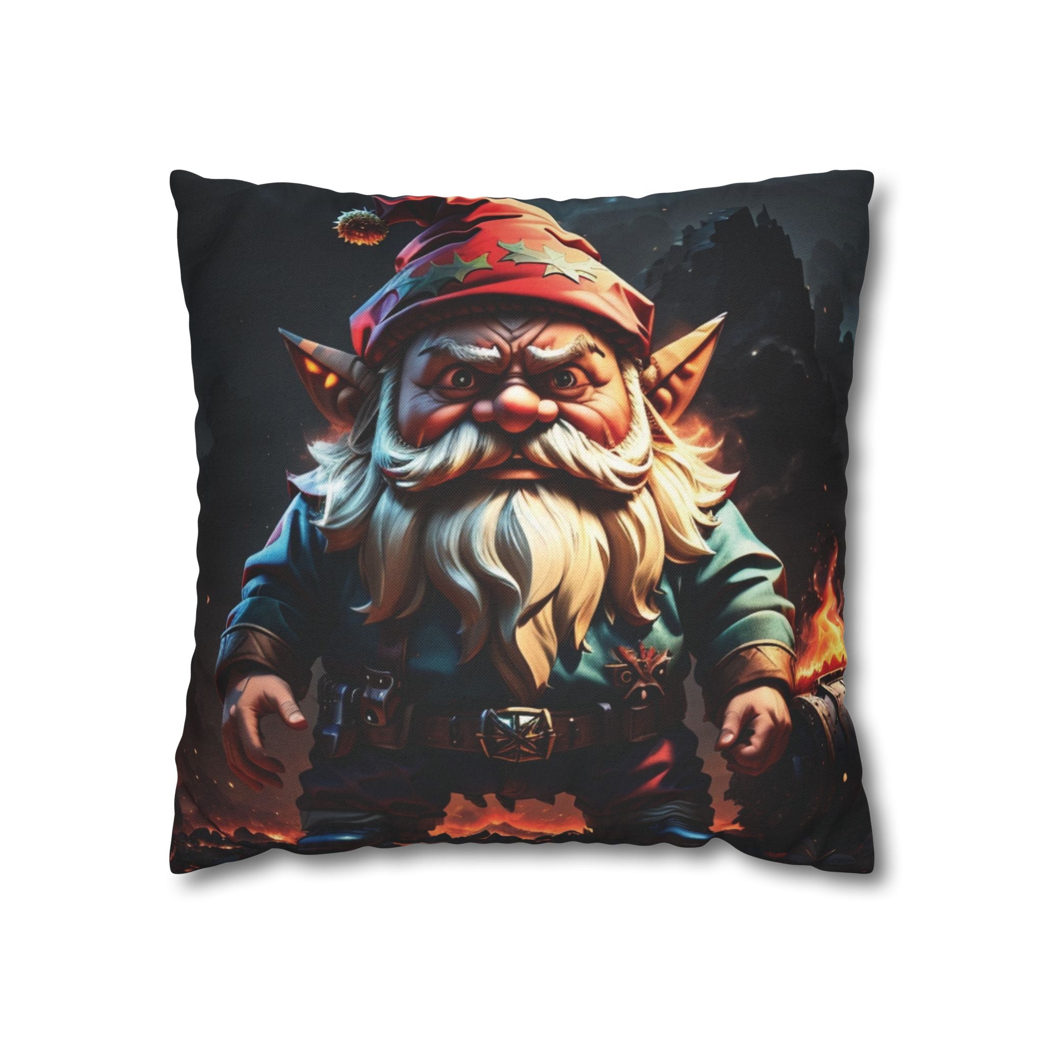 Gnome Holiday, Throw Pillow Case