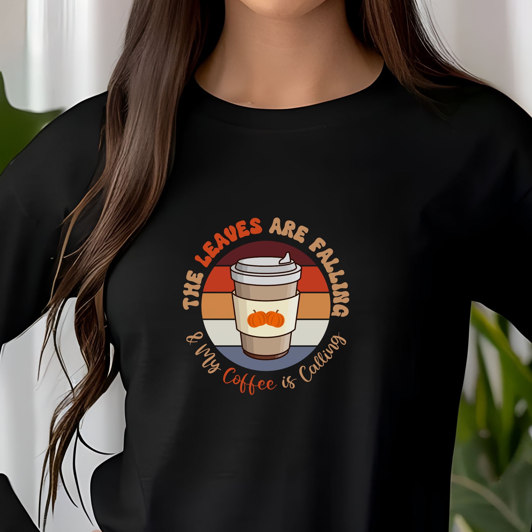 Autumn Brew Cozy Fall Coffee Lover’s Tee, Unisex Jersey Long Sleeve Tee