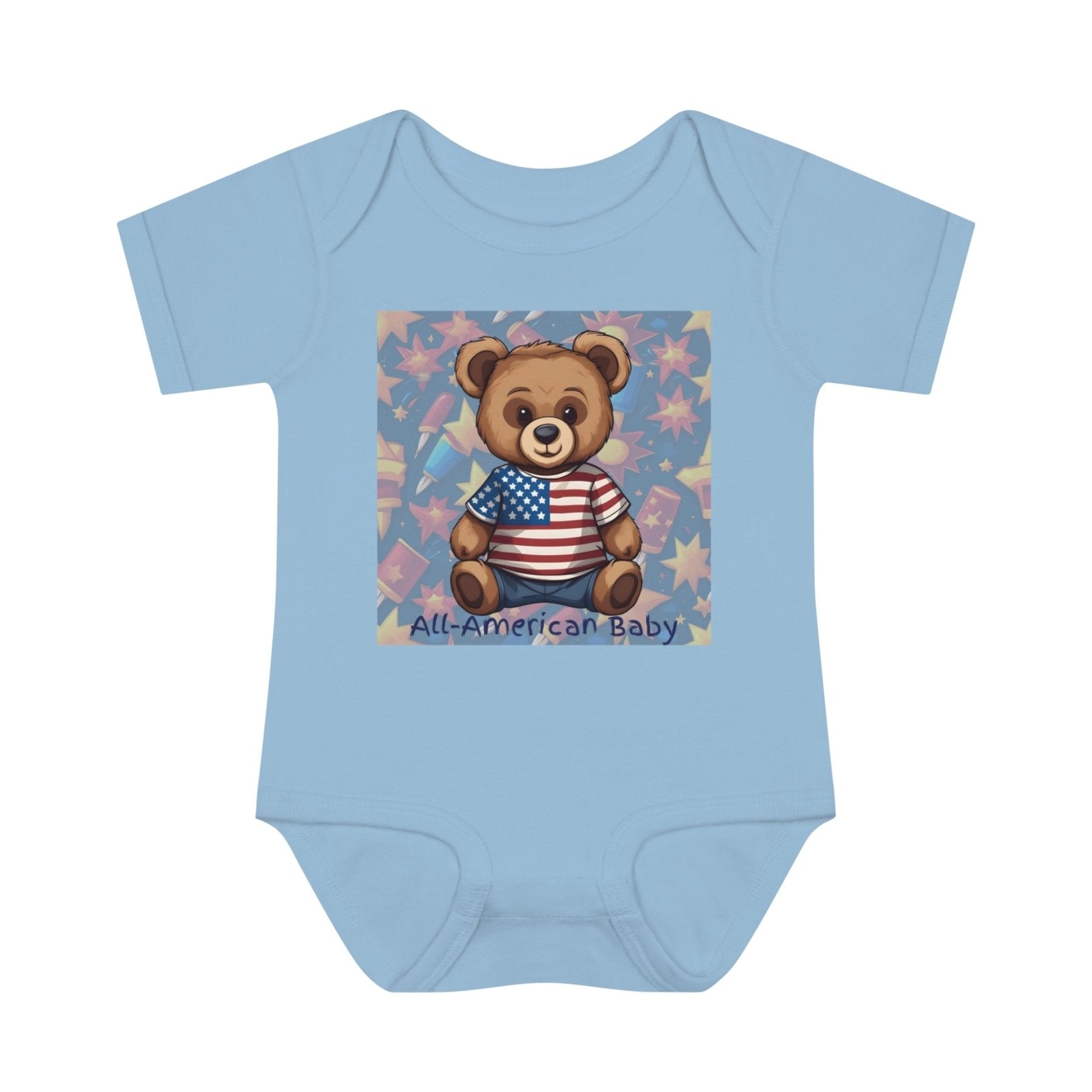 All American Baby, Onesie, Bodysuit, 0M-24M - Janlyn's Crafts