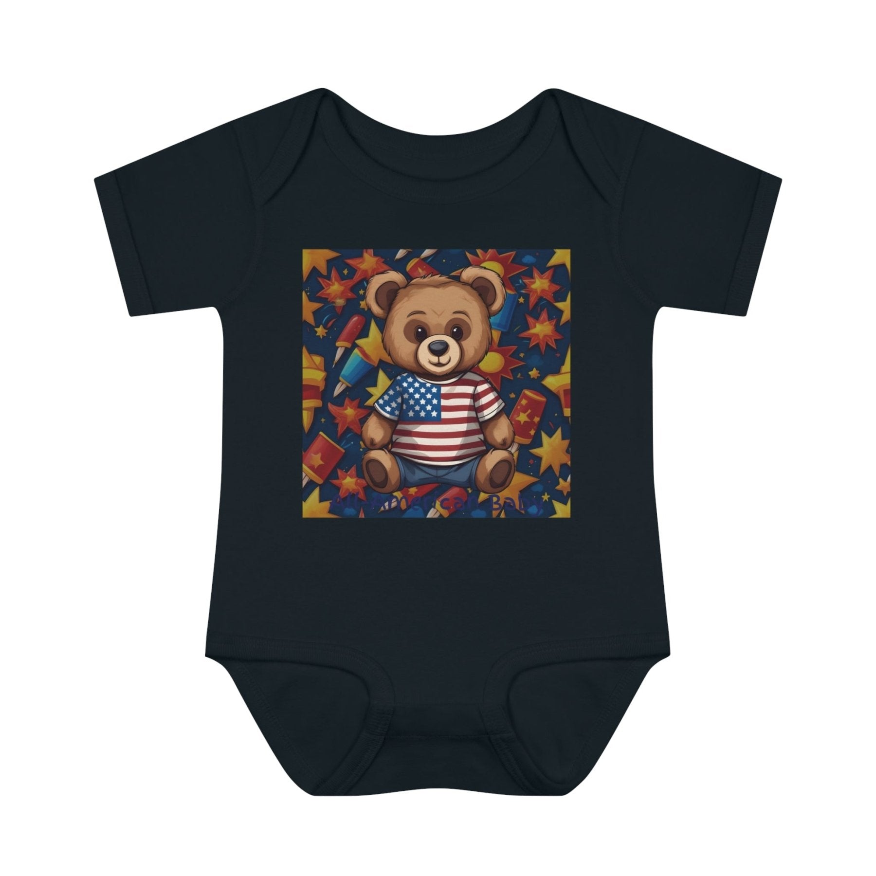 All American Baby, Onesie, Bodysuit, 0M-24M - Janlyn's Crafts