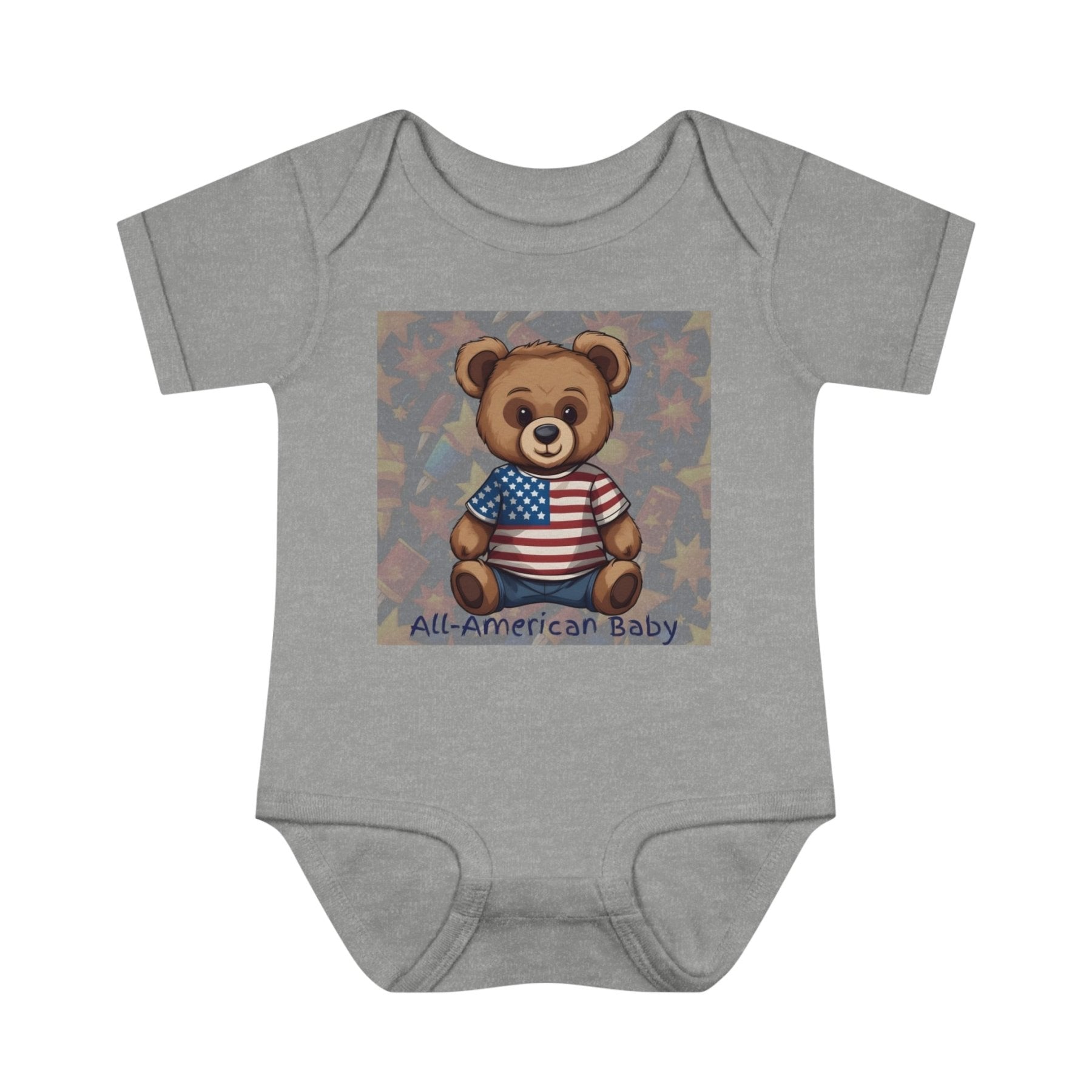 All American Baby, Onesie, Bodysuit, 0M-24M - Janlyn's Crafts