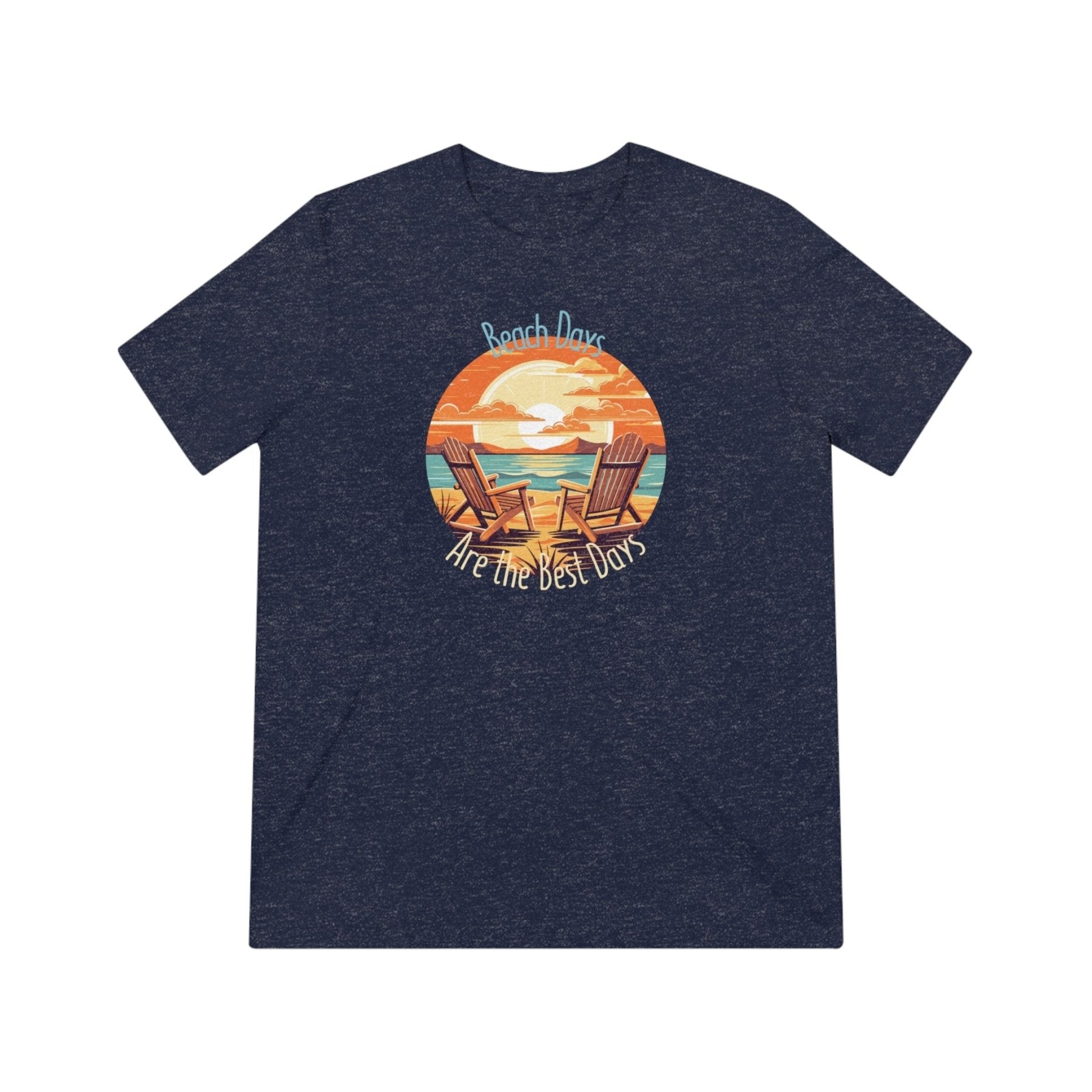 Beach Days, Unisex Triblend T - Shirt - Janlyn's Crafts