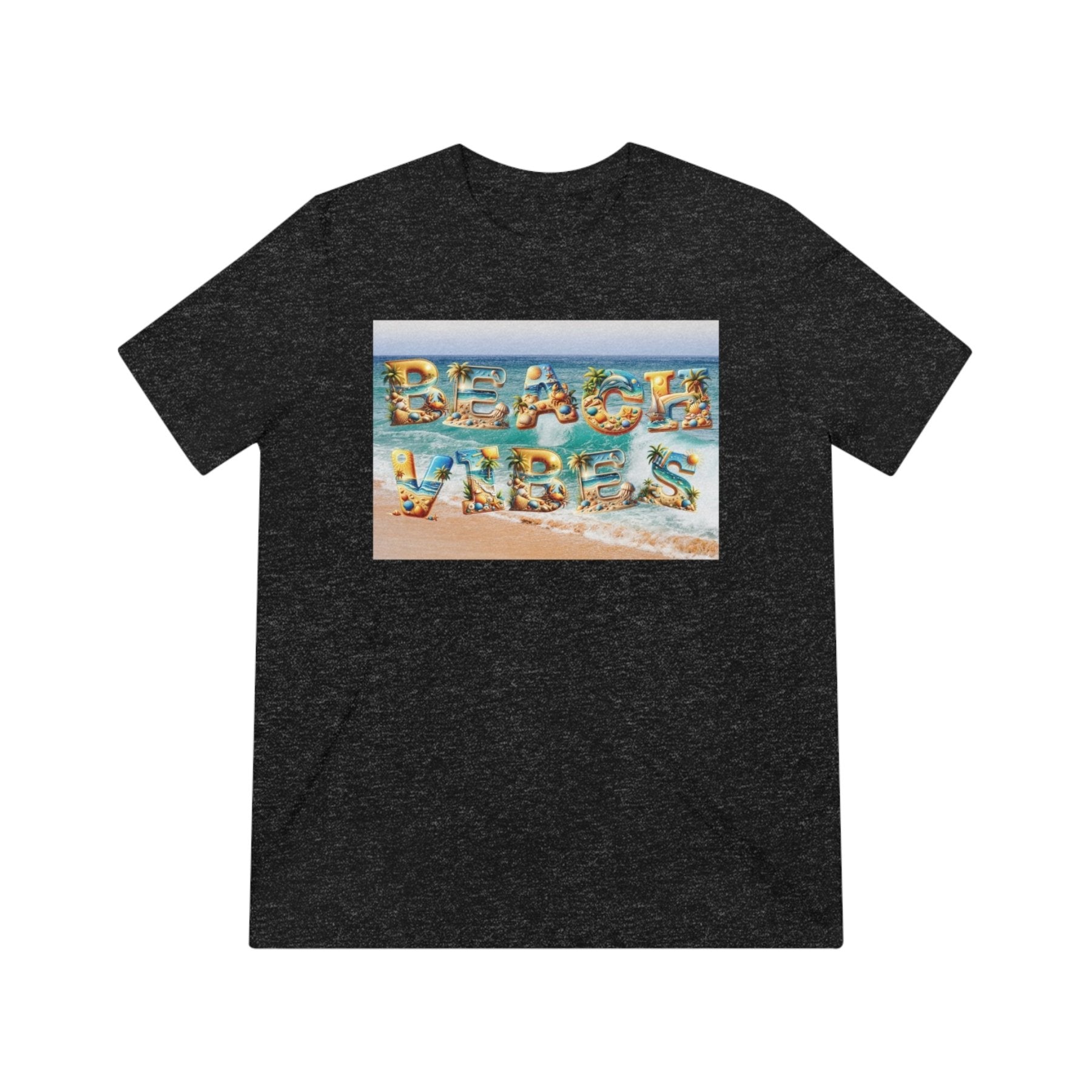 Beach Vibes, Unisex Triblend T - Shirt - Janlyn's Crafts