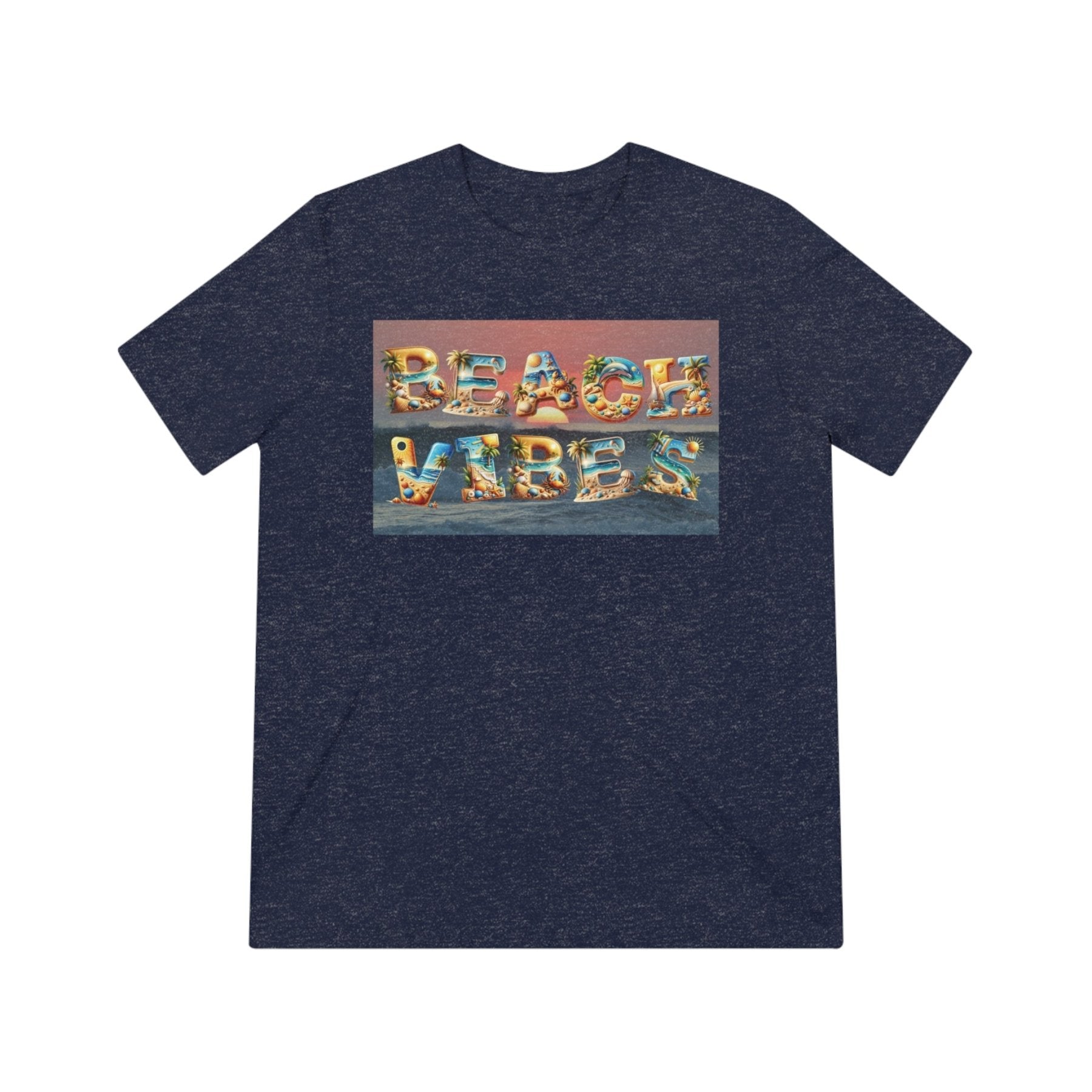 Beach Vibes, Unisex Triblend T - Shirt - Janlyn's Crafts