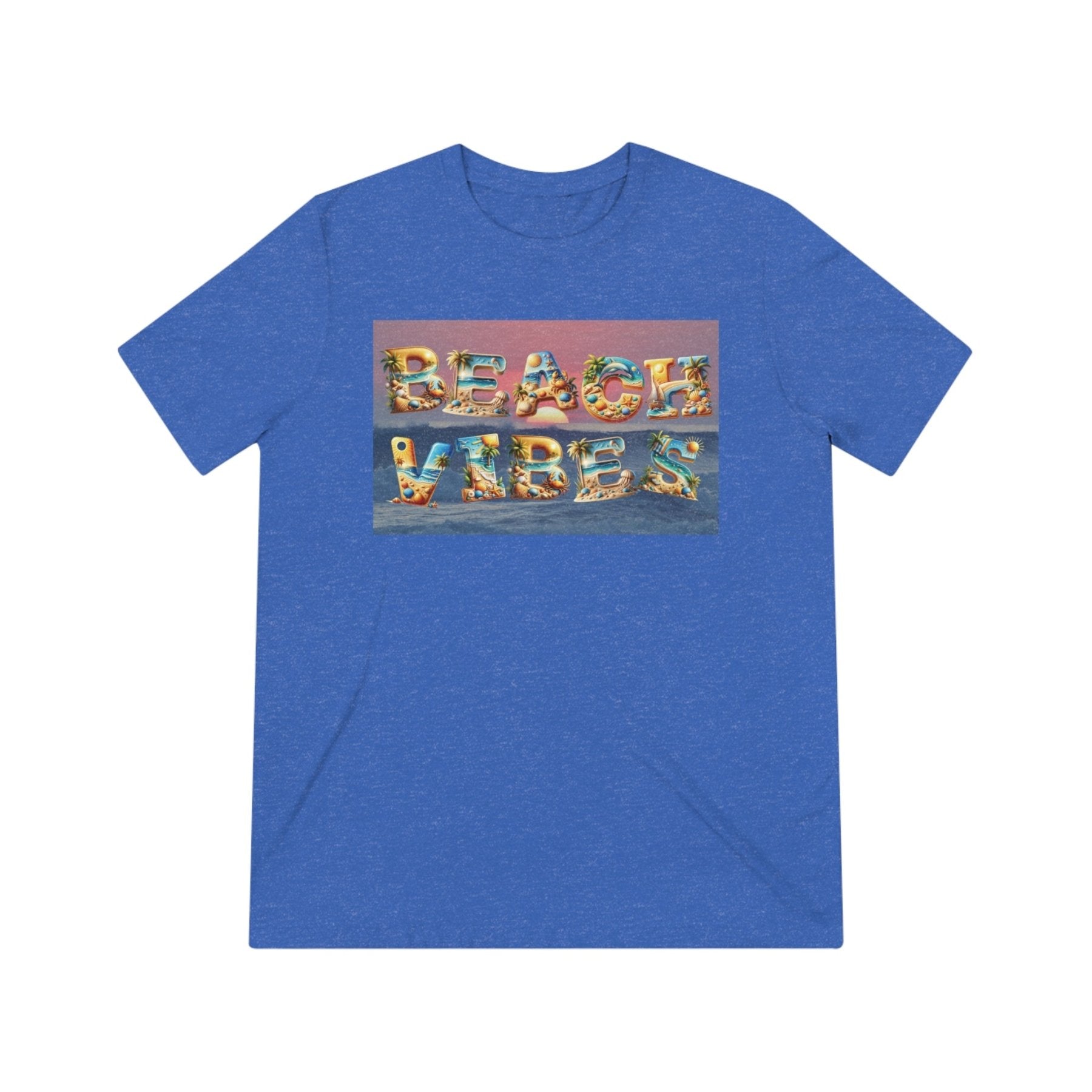 Beach Vibes, Unisex Triblend T - Shirt - Janlyn's Crafts