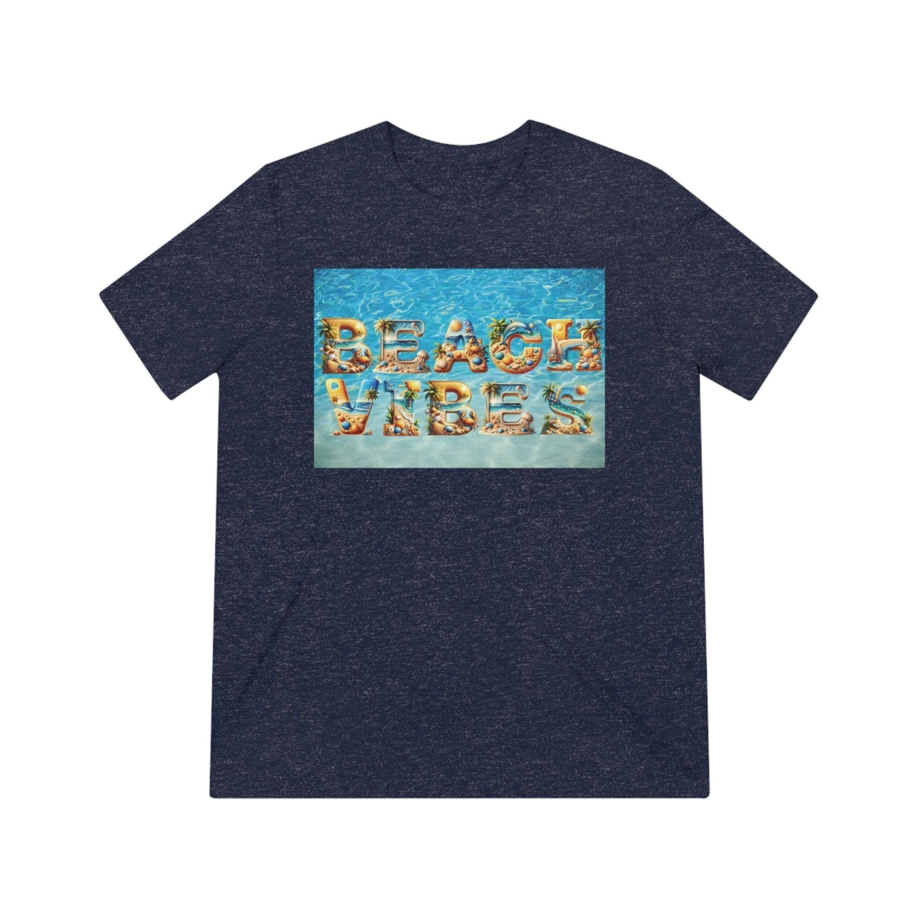 Beach Vibes, Unisex Triblend T - Shirt - Janlyn's Crafts