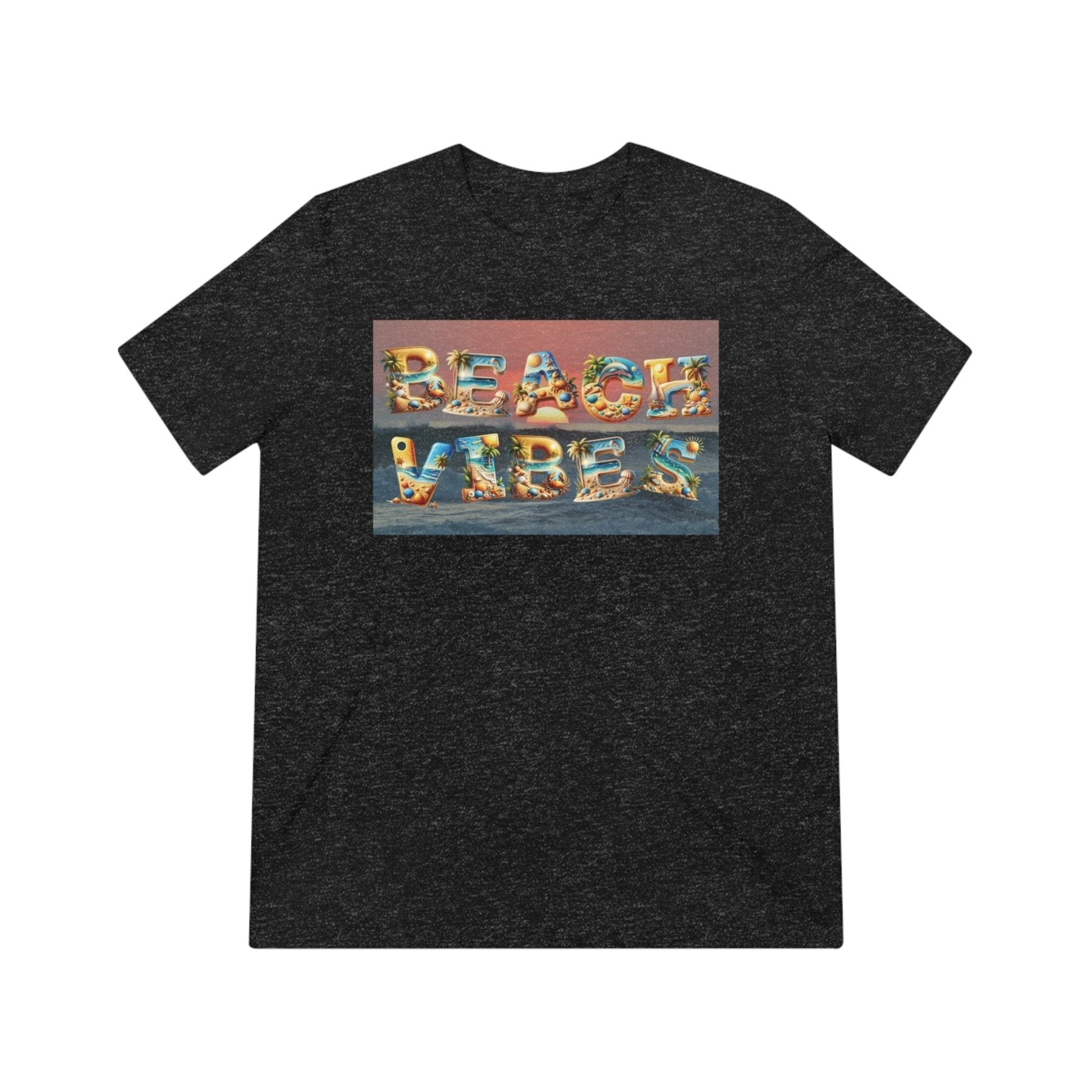 Beach Vibes, Unisex Triblend T - Shirt - Janlyn's Crafts