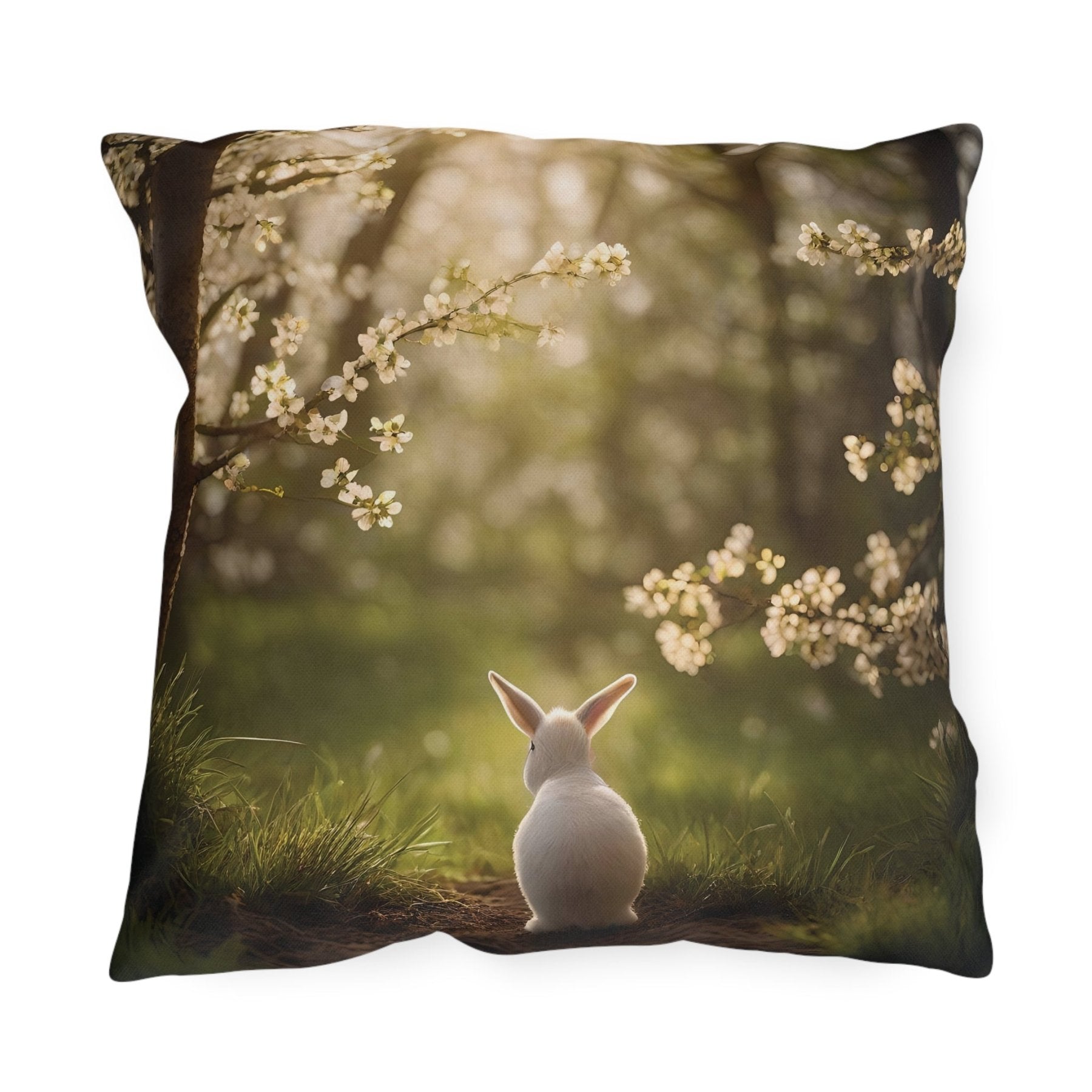 Easter Scene Outdoor Pillow, Qty 1, (15) - Janlyn's Crafts