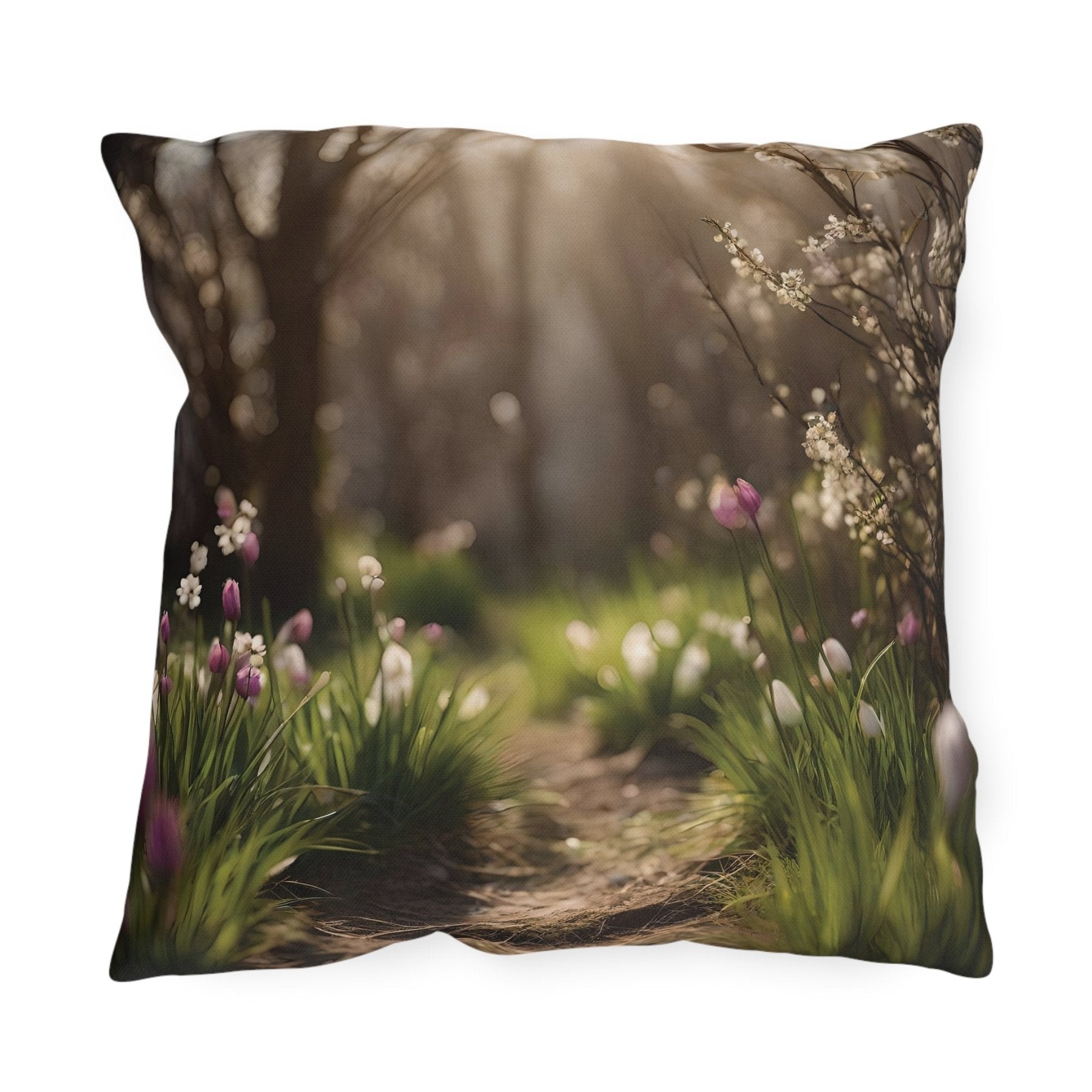 Easter Scene Outdoor Pillow, Qty 1, (2) - Janlyn's Crafts