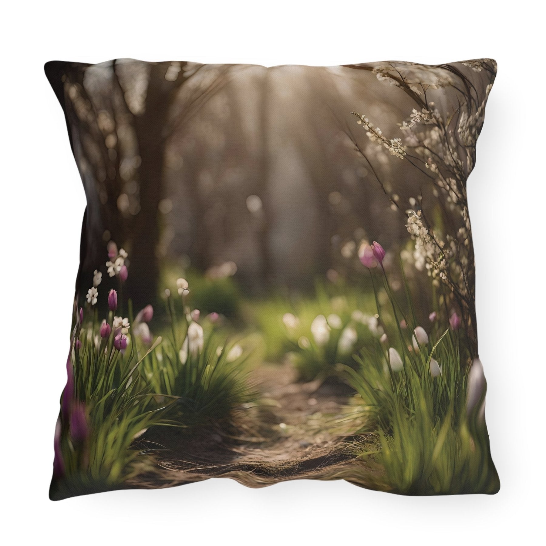 Easter Scene Outdoor Pillow, Qty 1, (2) - Janlyn's Crafts