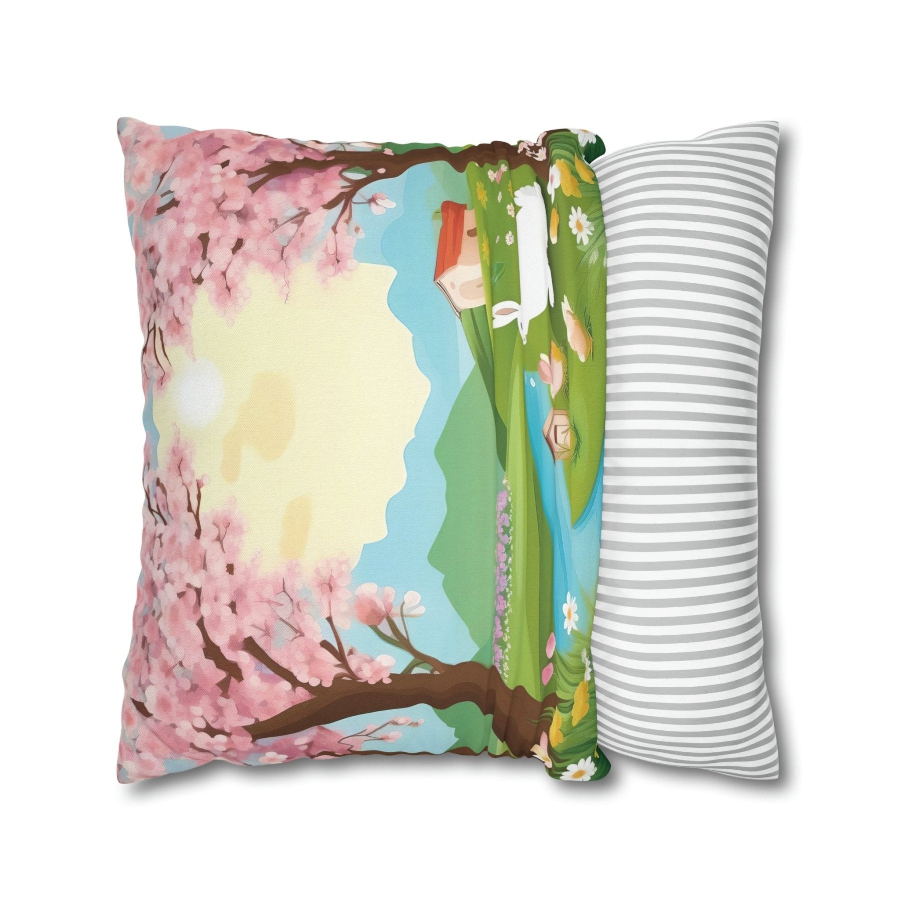 Easter Scene Throw Pillow Cover, Throw Pillow Case, Qty 1, (12) - Janlyn's Crafts