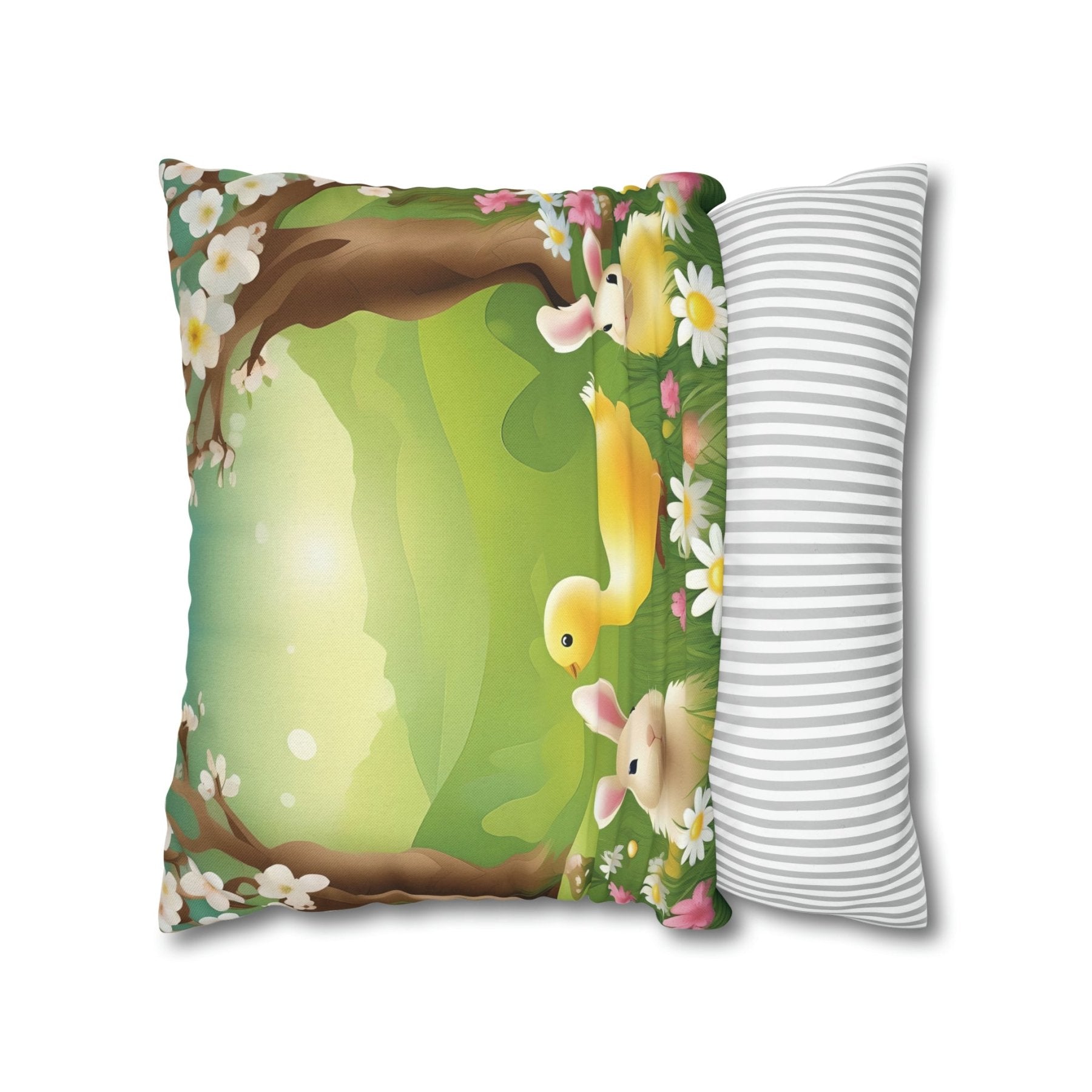 Easter Scene Throw Pillow Cover, Throw Pillow Case, Qty 1, (13) - Janlyn's Crafts