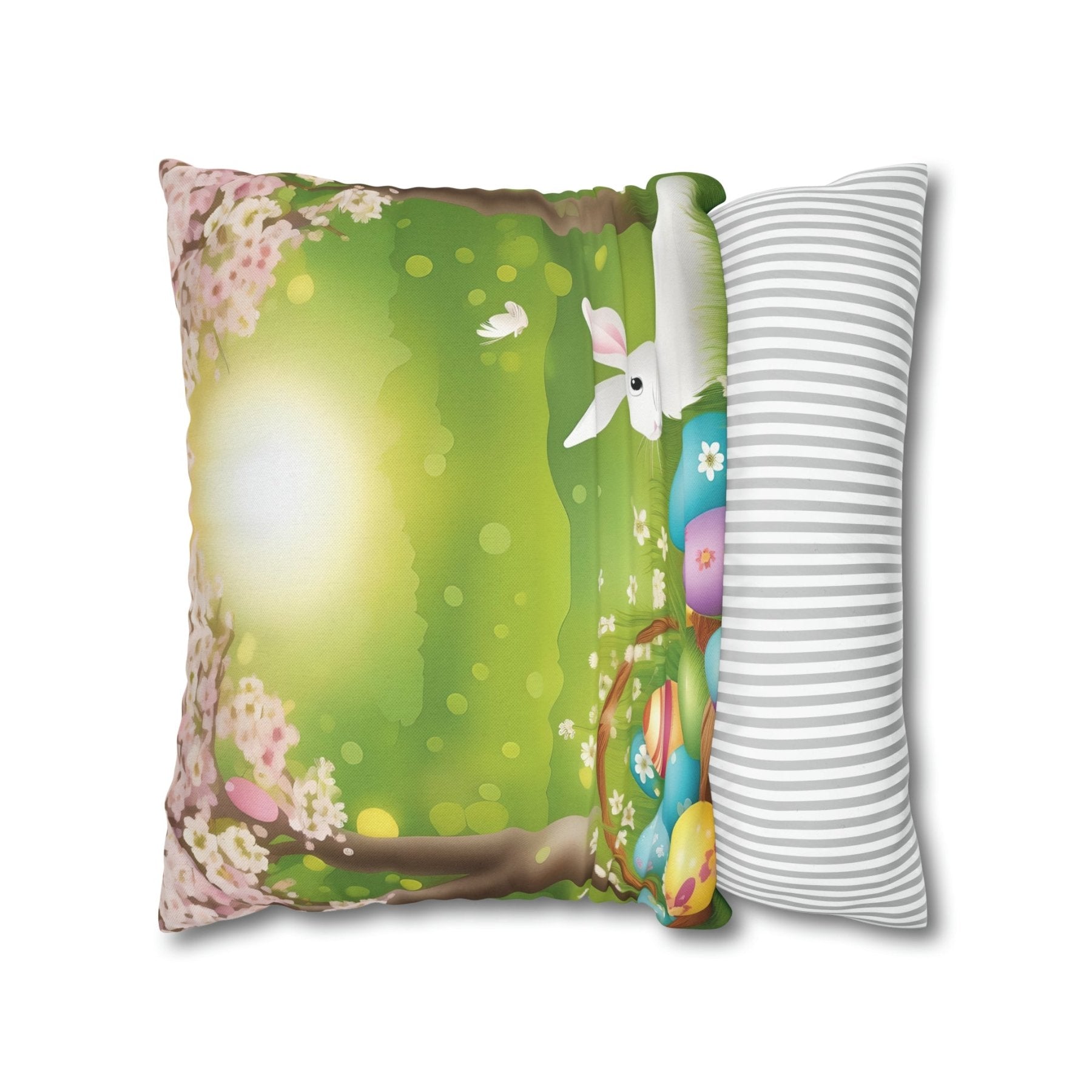 Easter Scene Throw Pillow Cover, Throw Pillow Case, Qty 1, (5) - Janlyn's Crafts