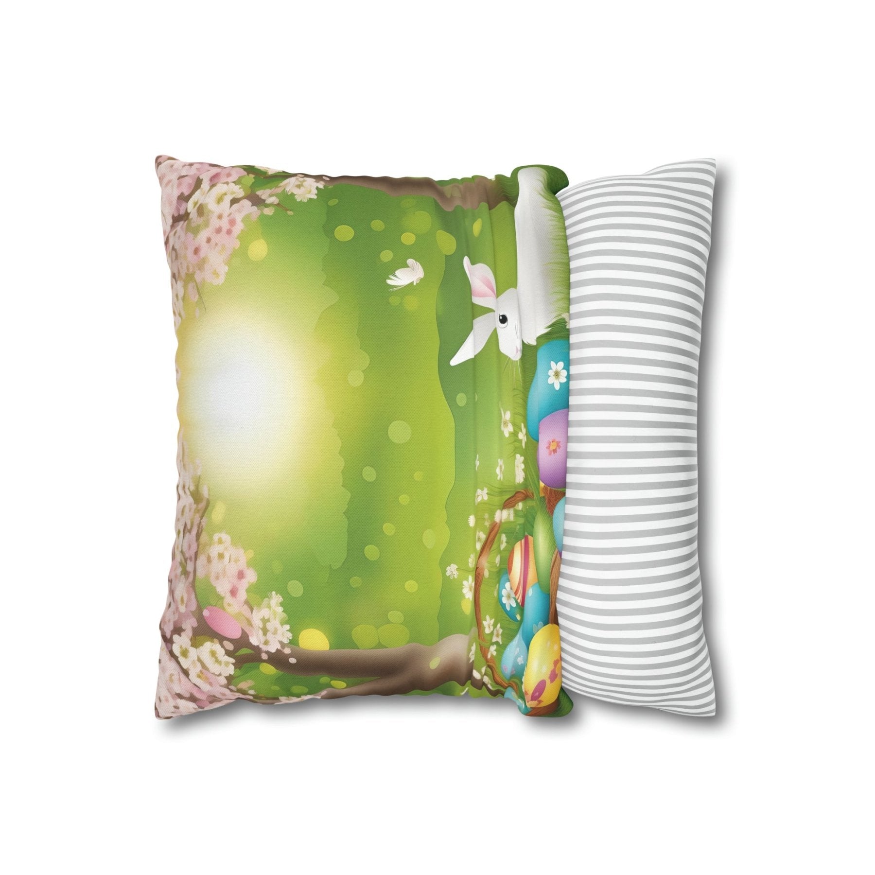 Easter Scene Throw Pillow Cover, Throw Pillow Case, Qty 1, (5) - Janlyn's Crafts