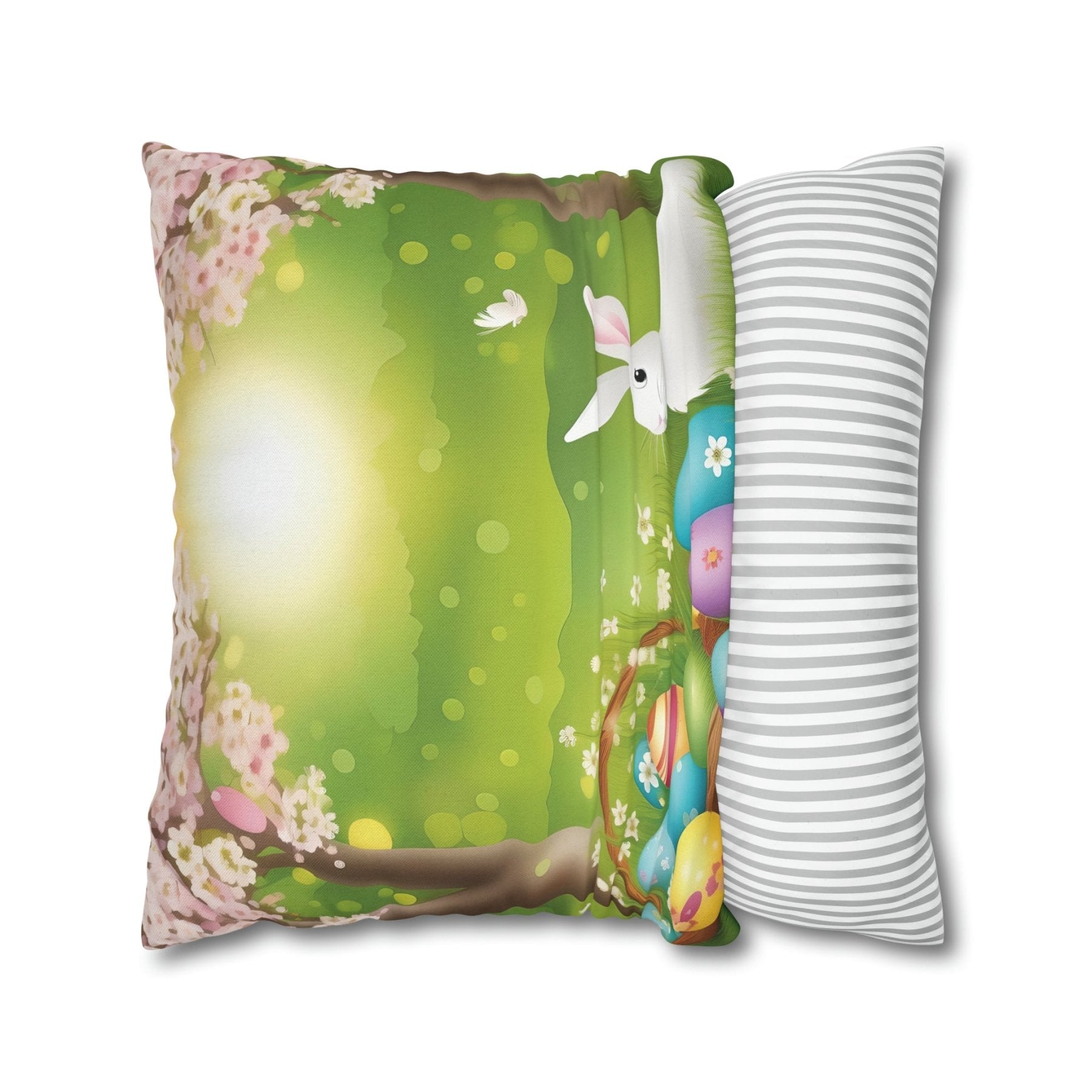 Easter Scene Throw Pillow Cover, Throw Pillow Case, Qty 1, (5) - Janlyn's Crafts