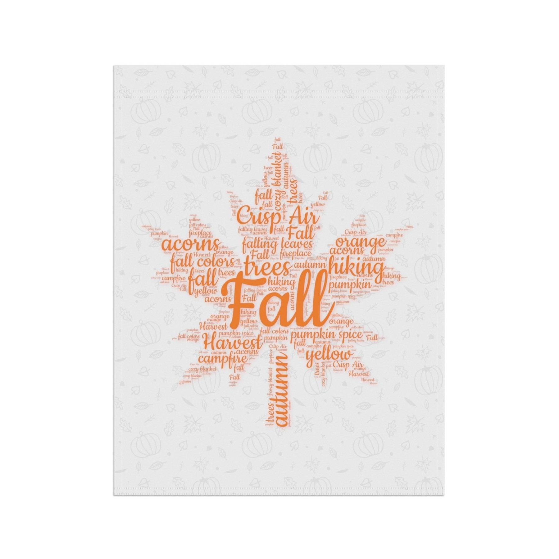 Fall Leaves Garden Flag & Fall Leaves House Flag, (2.1) - Janlyn's Crafts