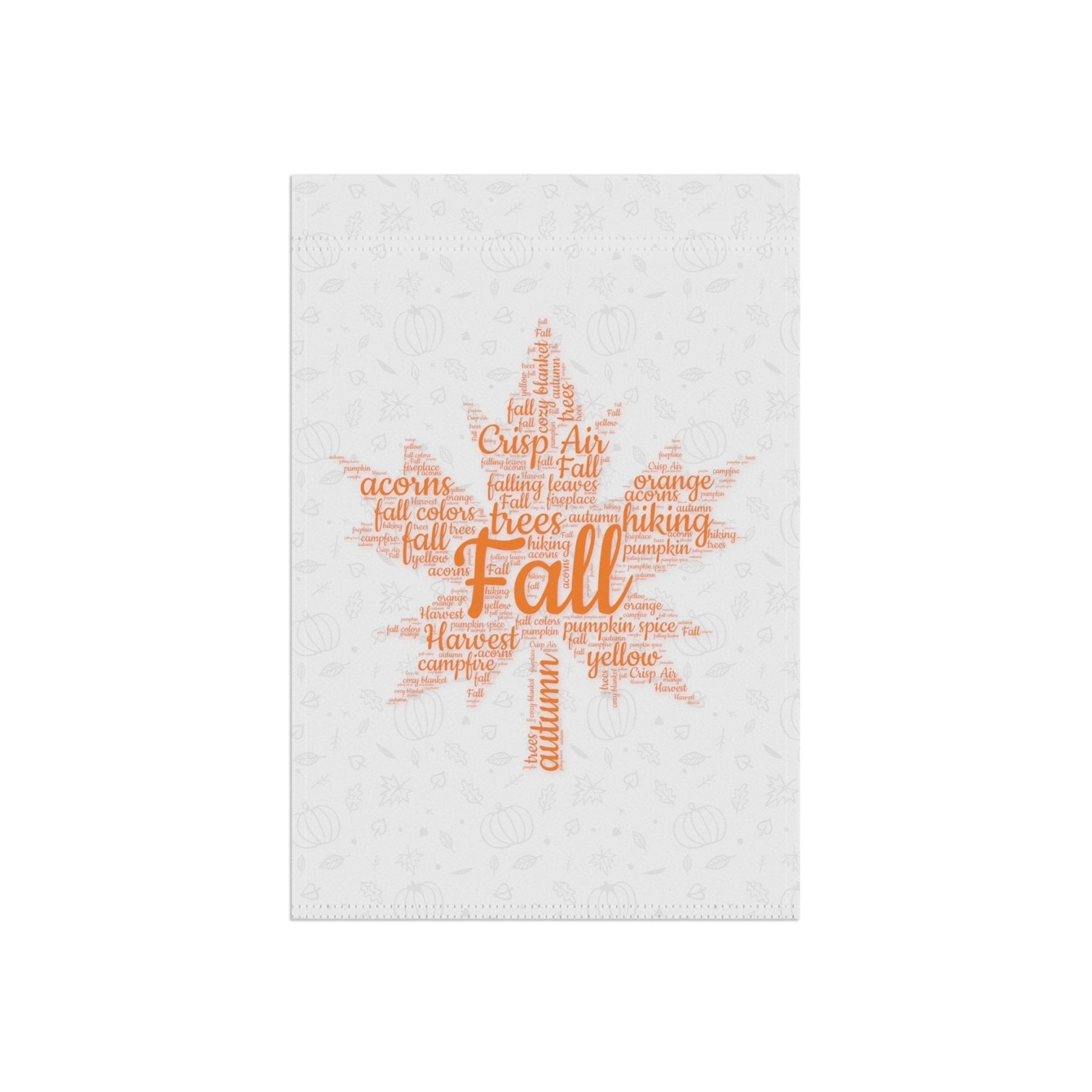 Fall Leaves Garden Flag & Fall Leaves House Flag, (2.1) - Janlyn's Crafts