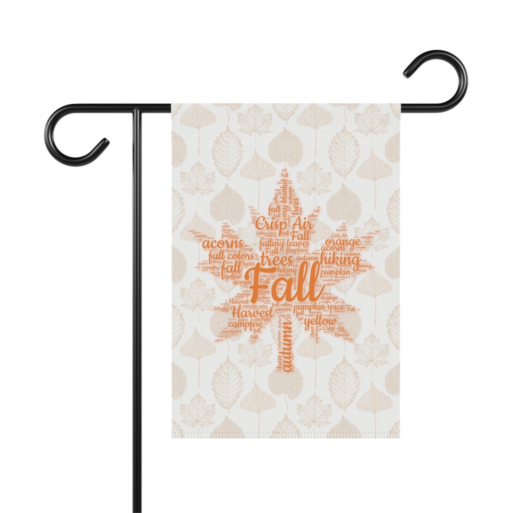 Fall Leaves Garden Flag & Fall Leaves House Flag, (2.2) - Janlyn's Crafts