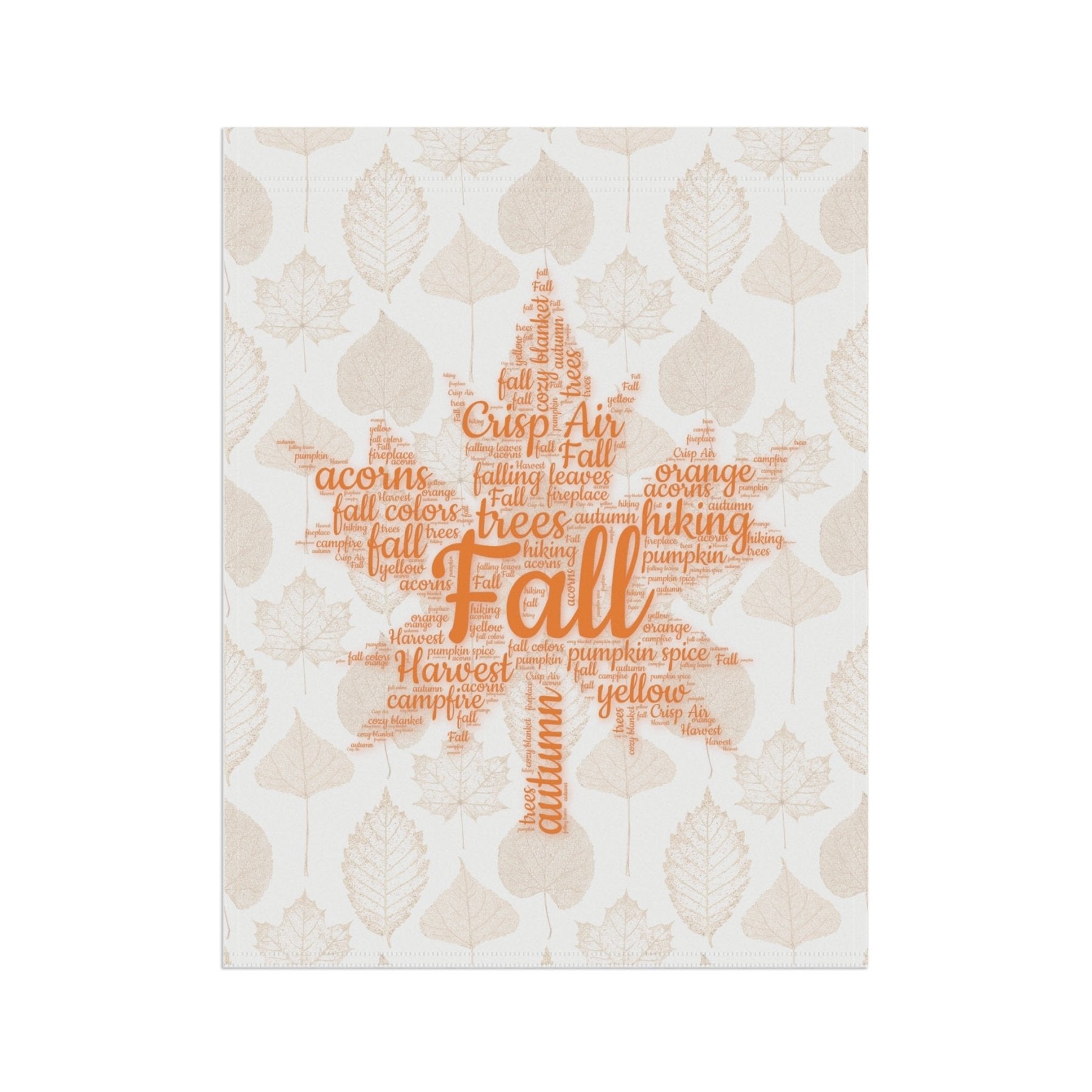 Fall Leaves Garden Flag & Fall Leaves House Flag, (2.2) - Janlyn's Crafts